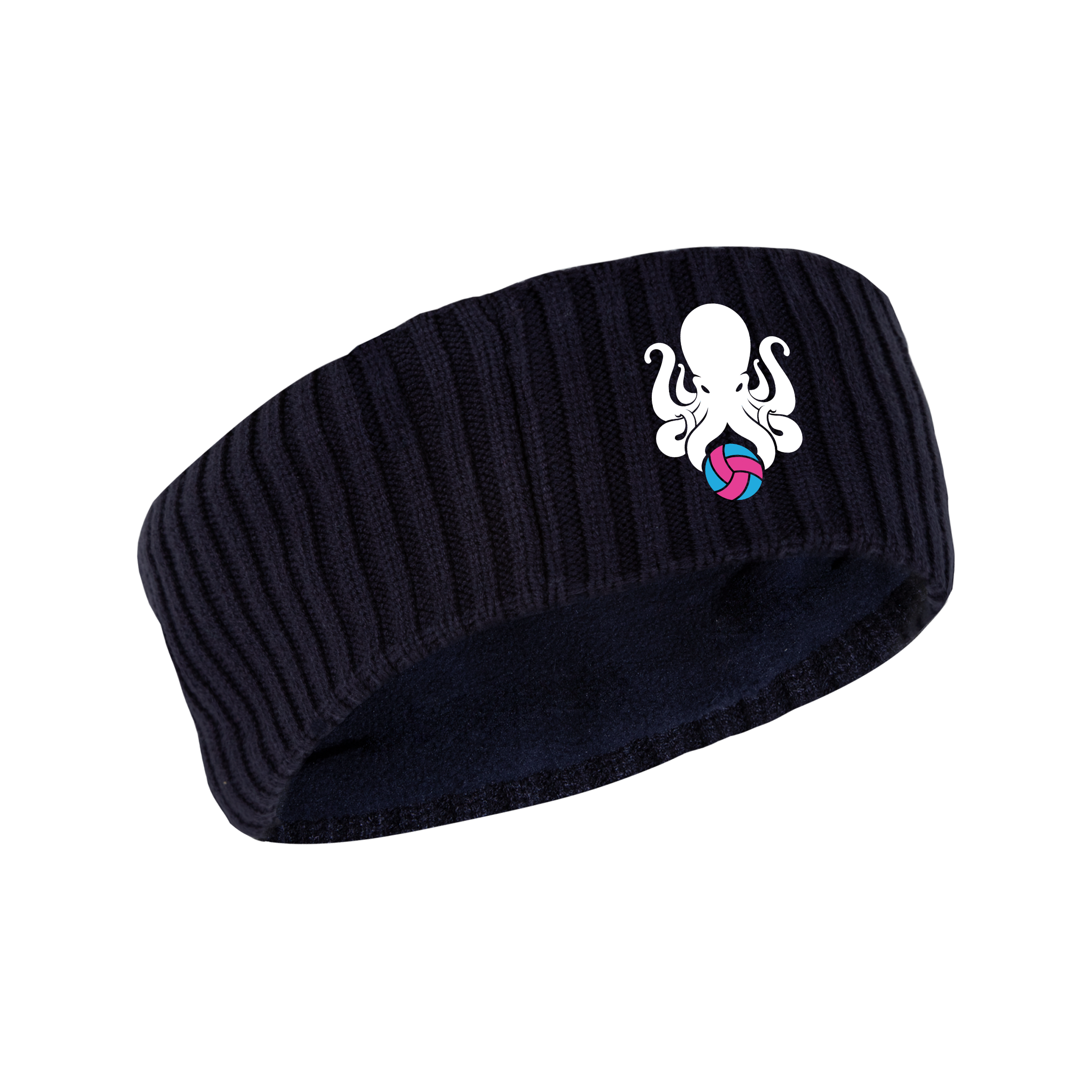 Kraken Netball Club Knitted Headband
