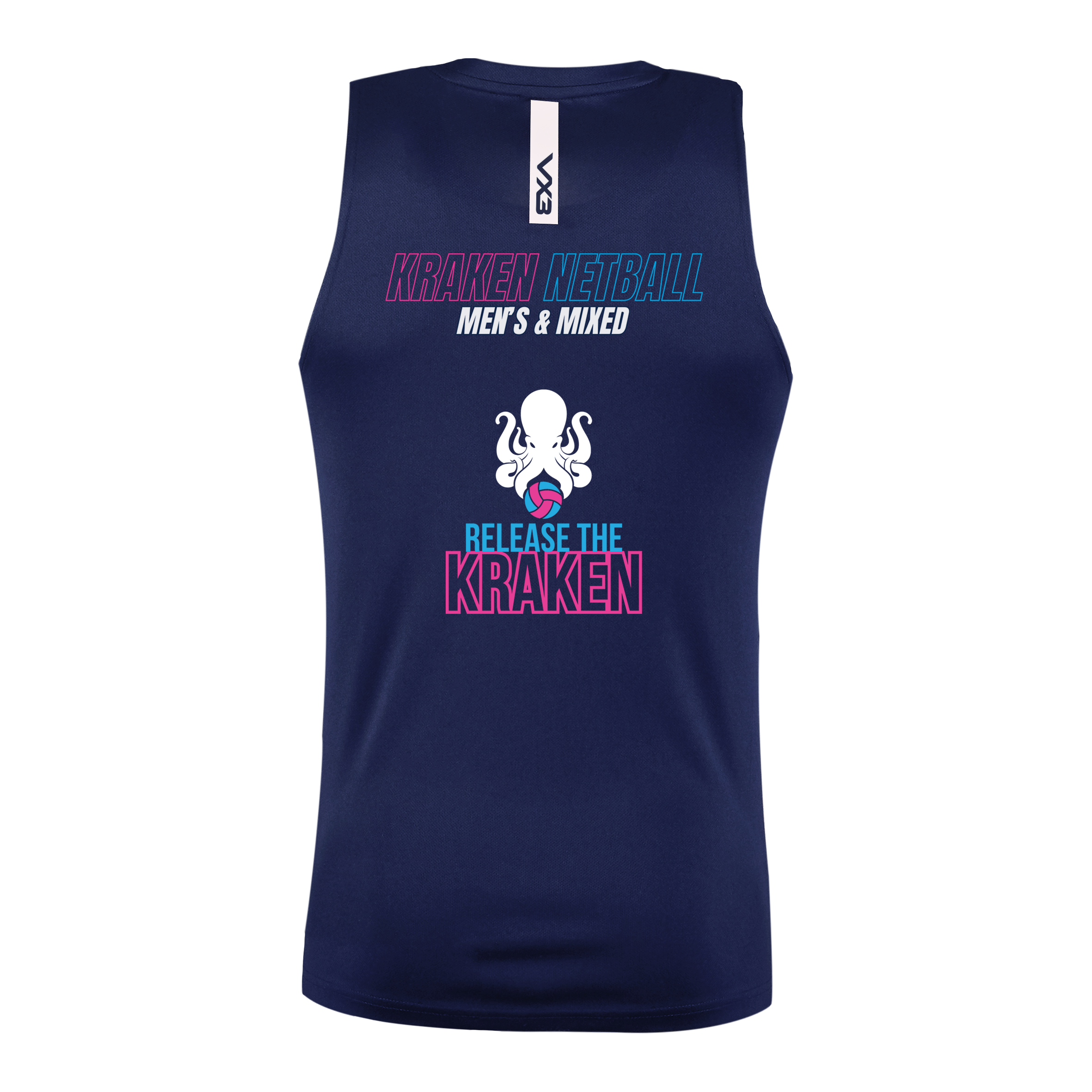 Kraken Netball Club Fortis Vest