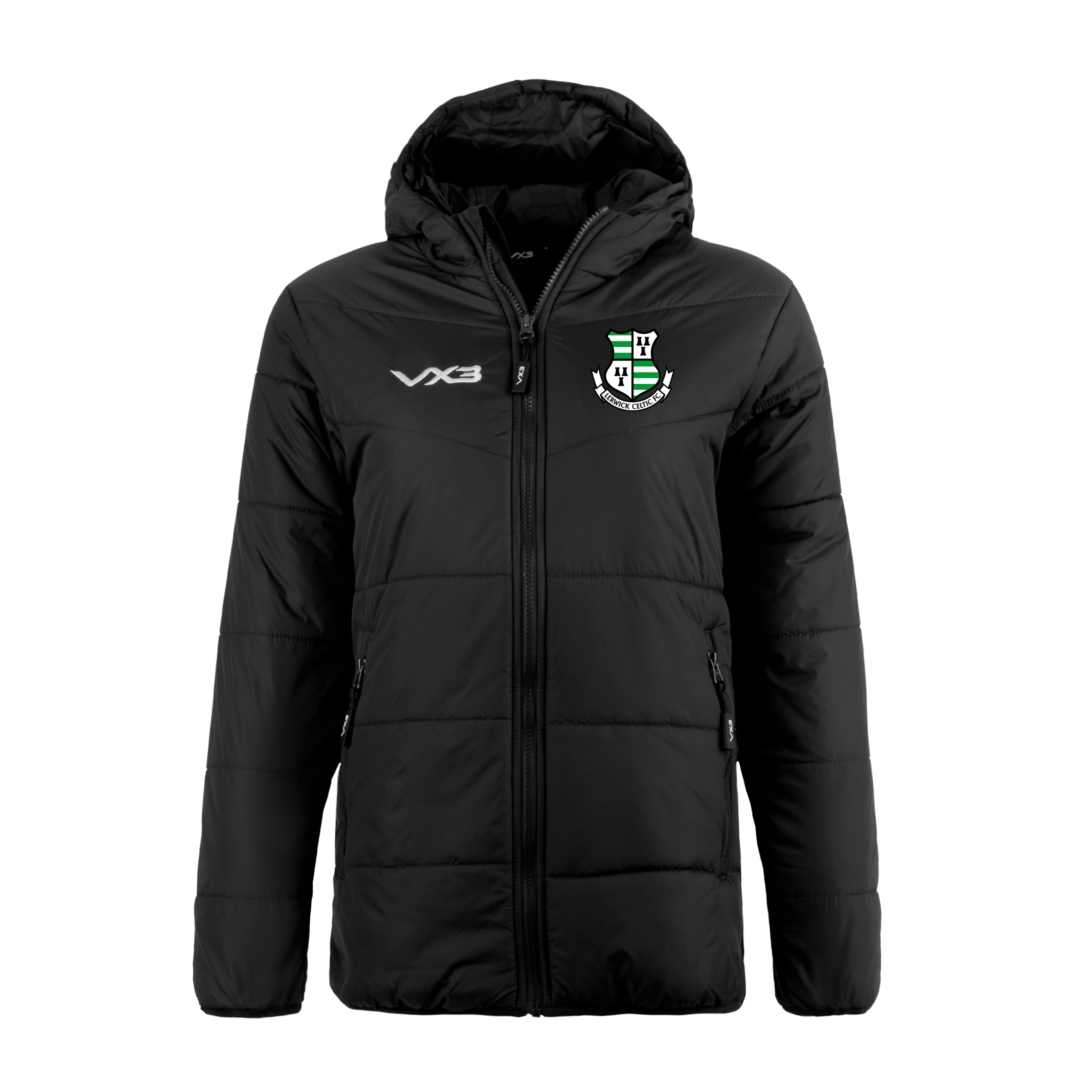Lerwick Celtic FC Lorica Quilted Jacket Ladies