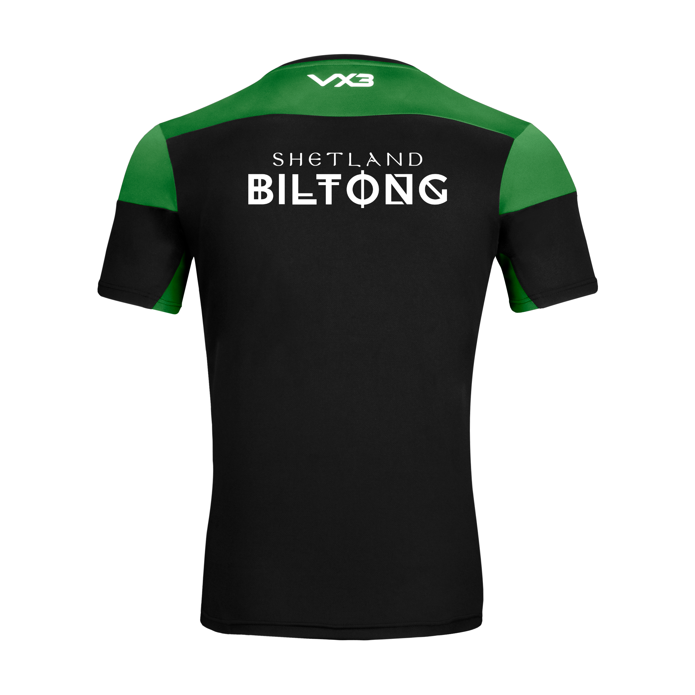 Lerwick Celtic FC Opus Tee - Black Emerald