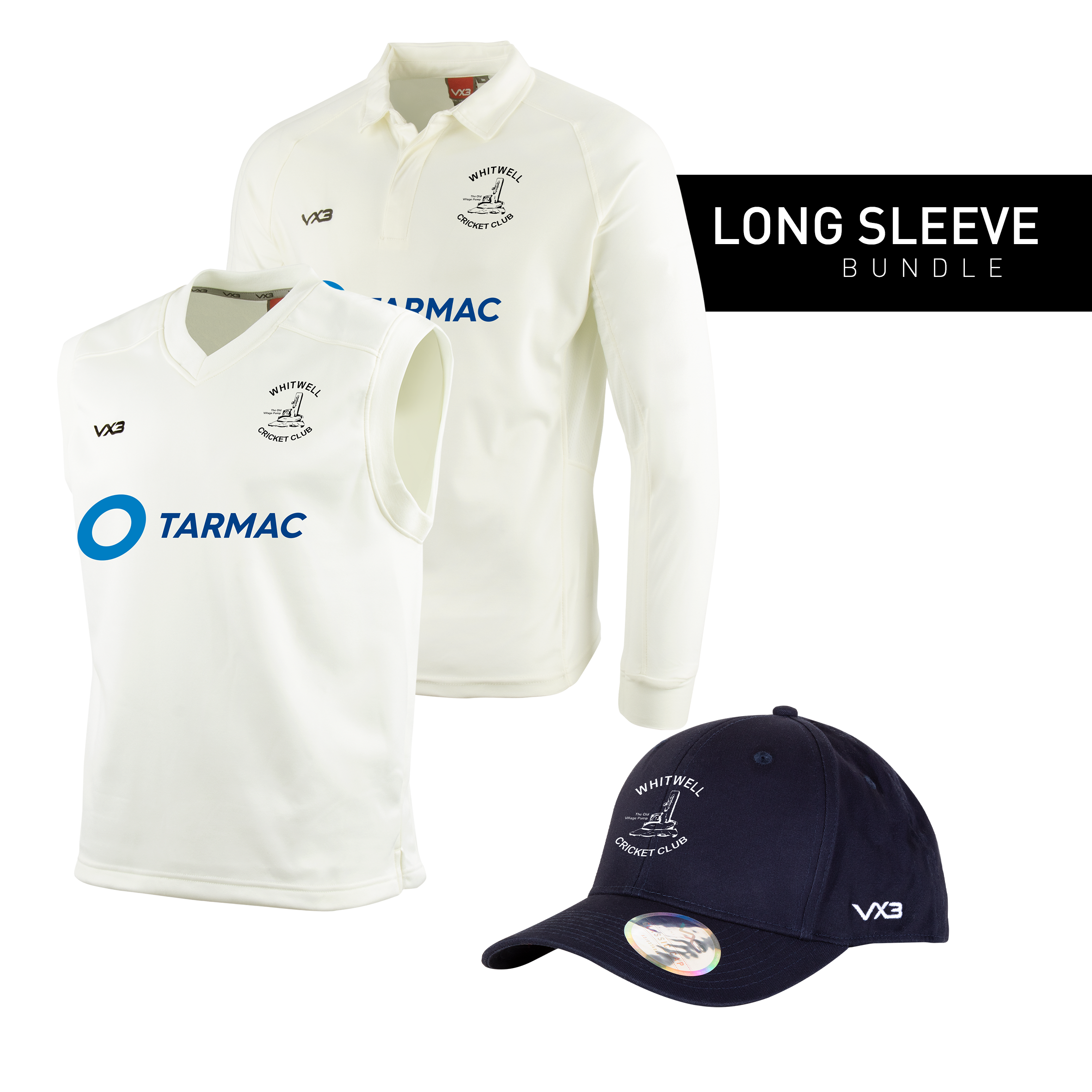 Whitwell Cricket Club - Long Sleeve Bundle