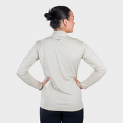 Ignis Lightweight Half Zip Ladies Ivory