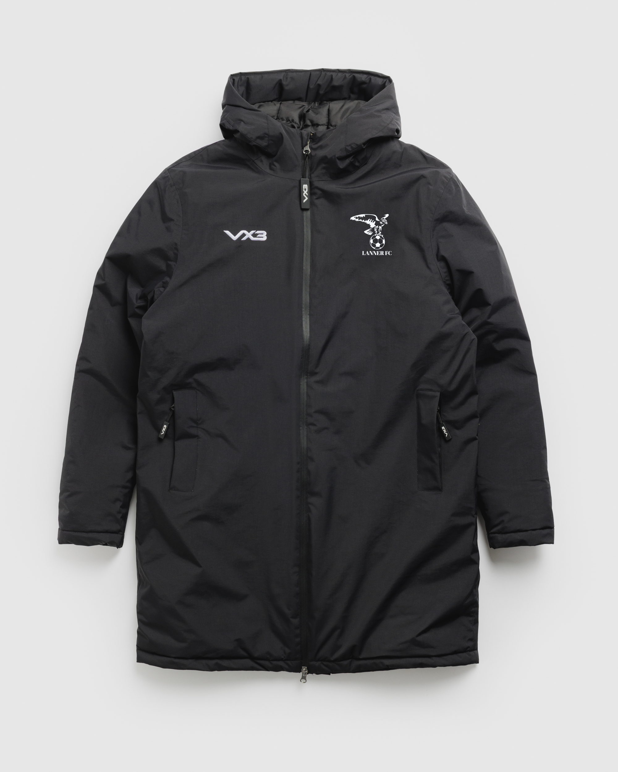 Lanner FC Nero Managers Jacket