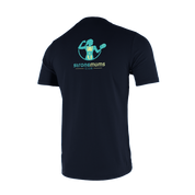 Lean with Leanne Navy Womens Invicta Tee - Strong Mums Club