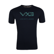 Lean with Leanne Navy Youth Invicta Tee - Teen Queen Program