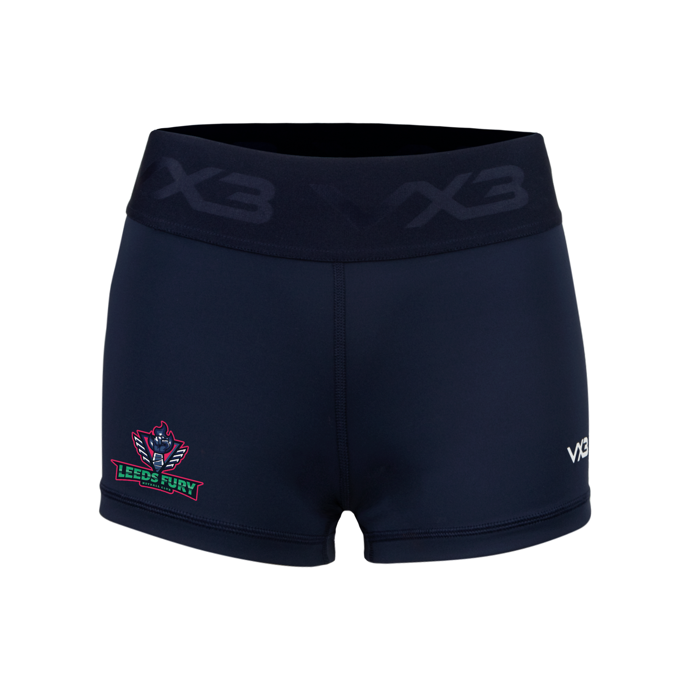 Leeds Fury Netball Club Booty Shorts