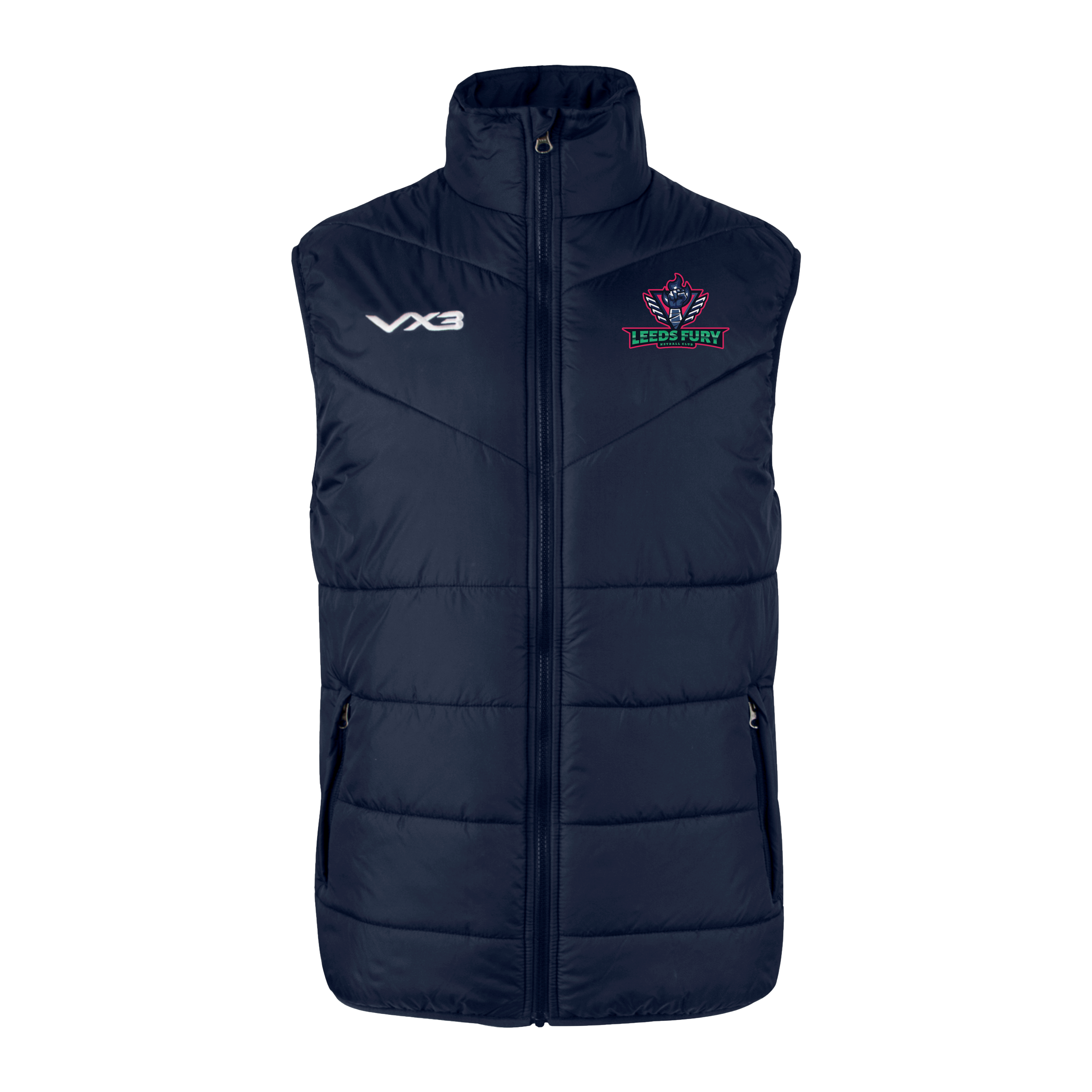 Leeds Fury Netball Club Ventus Gilet