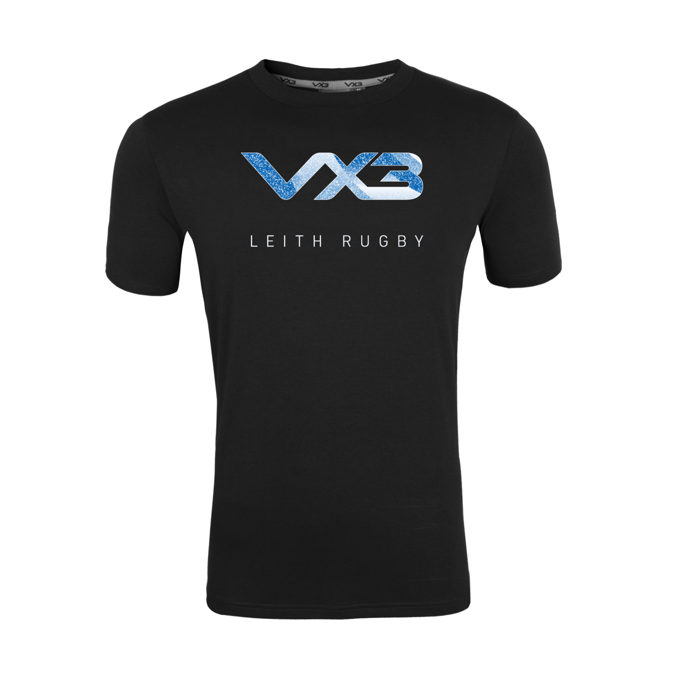Leith Rugby Black Womens Invicta Club Tee