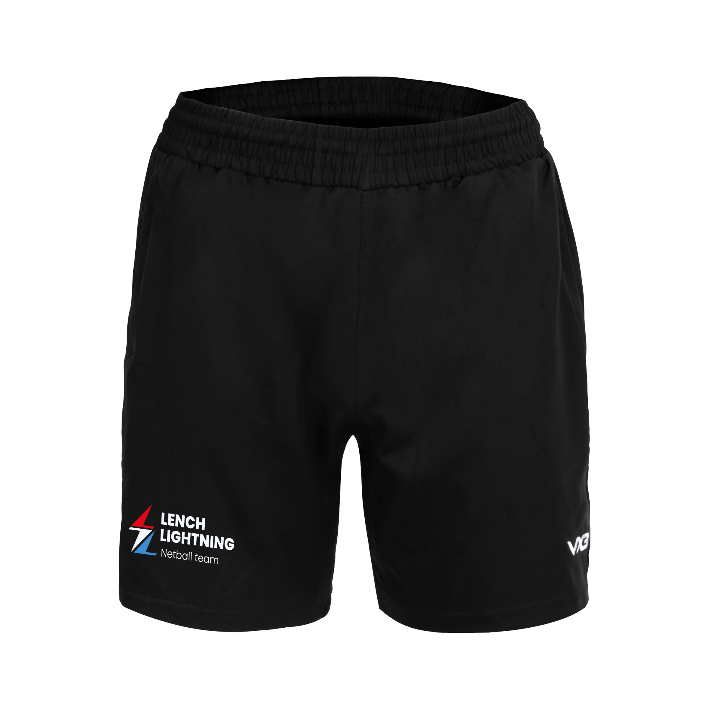 Lench Lightning Netball Club Majester Training Short Black