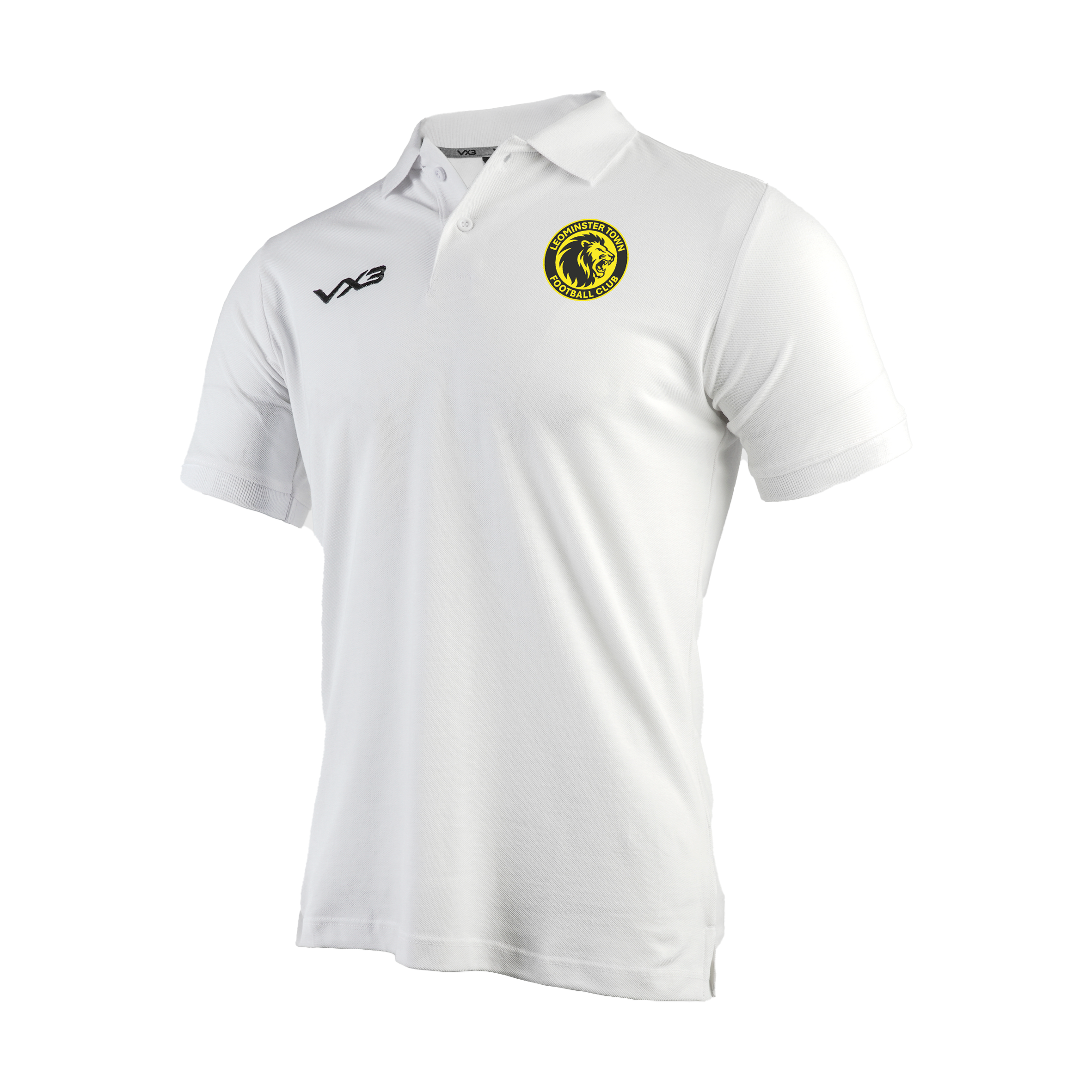 Leominster Town FC White Primus Polo Shirt