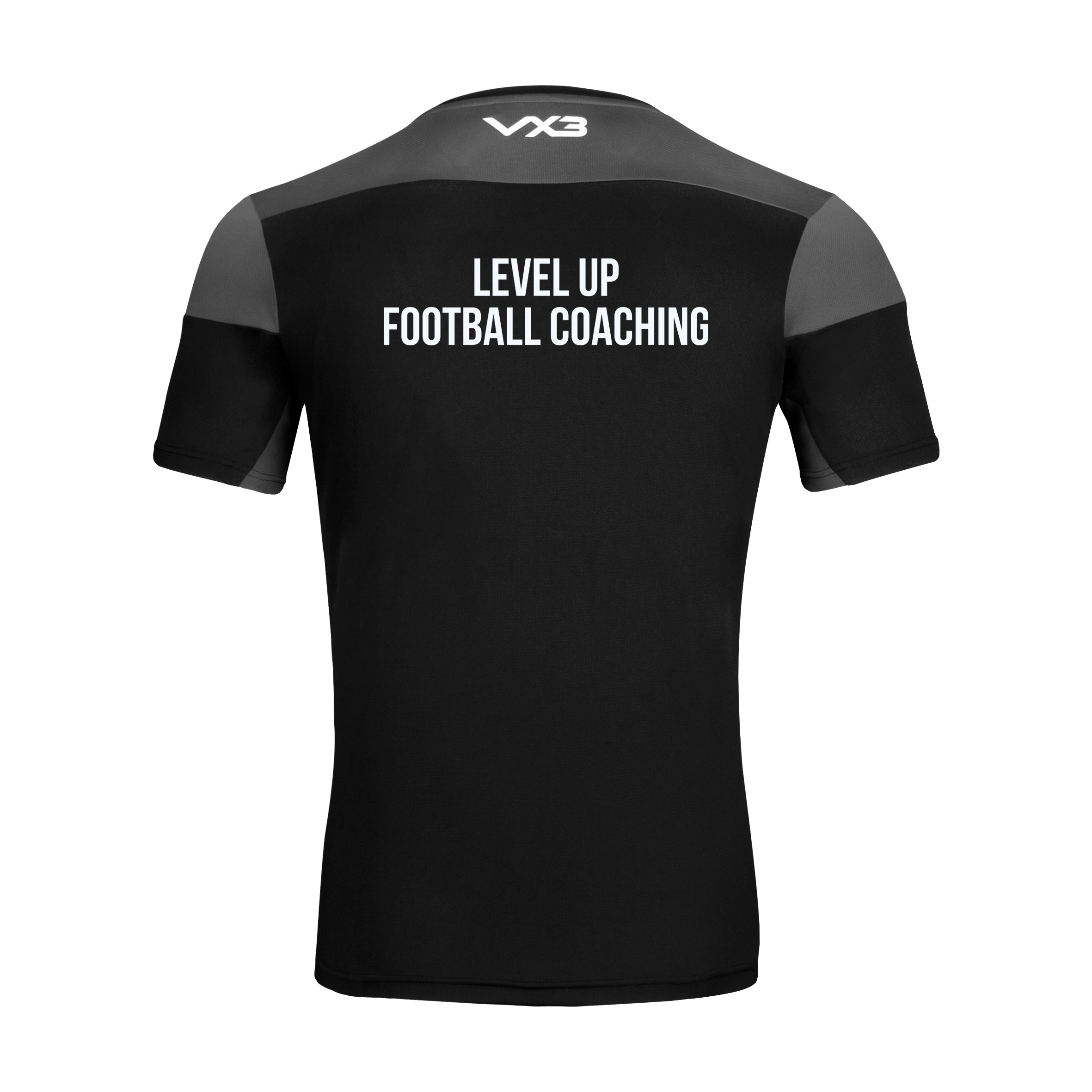 Level Up Coaching Opus Tee - Black Grey