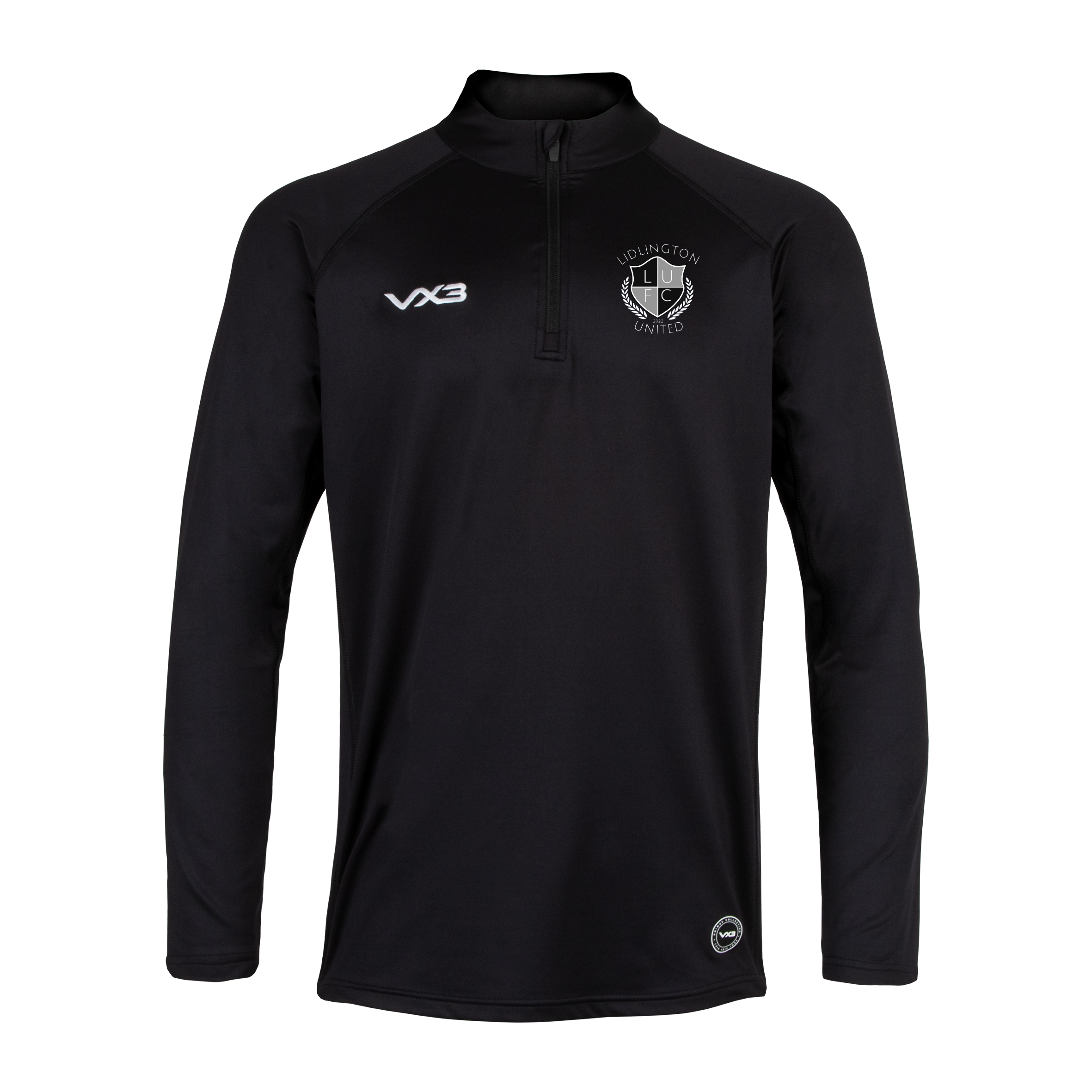 Lidlington United Primus Youth Quarter Zip Black