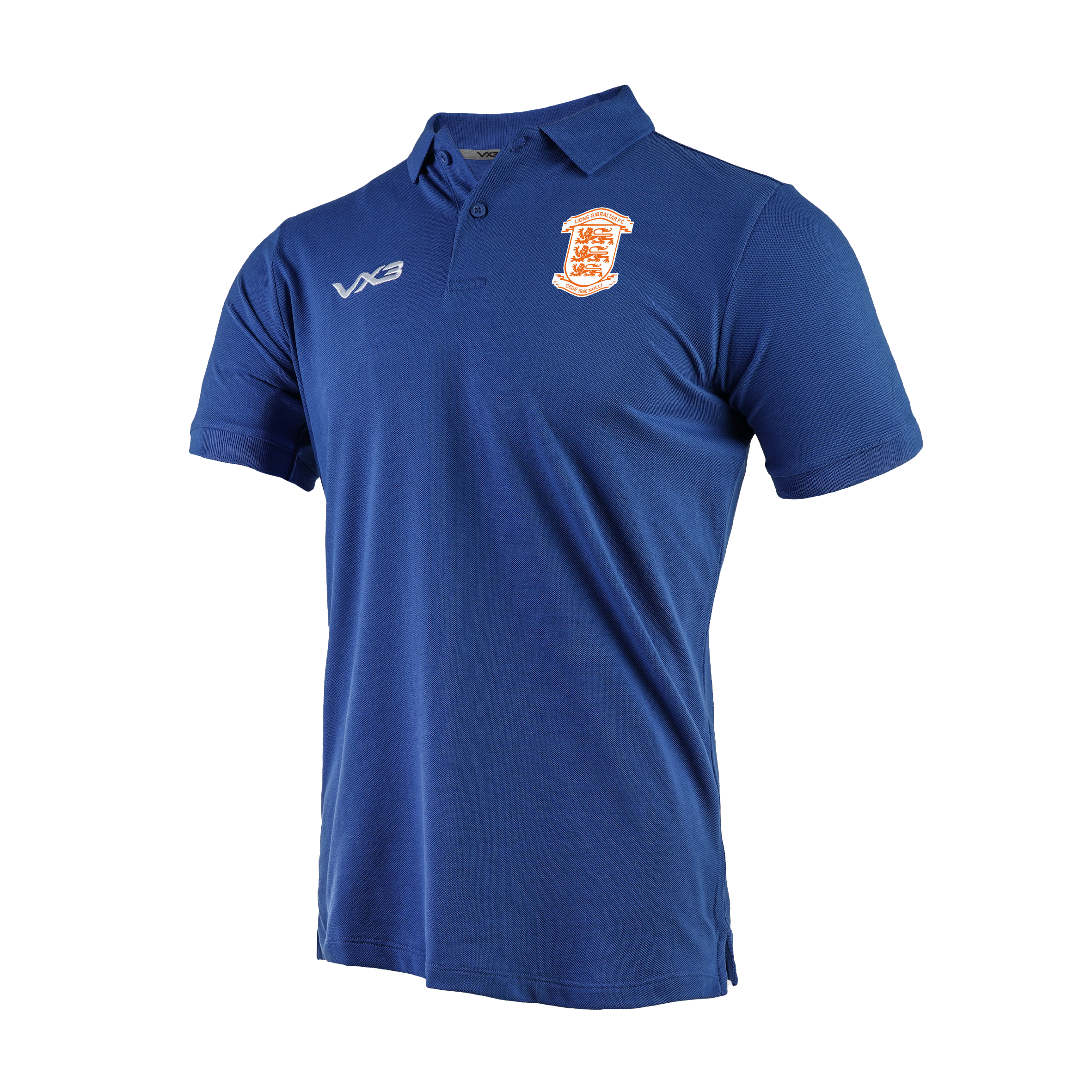 Lions Gibraltar FC Primus Polo Shirt Royal