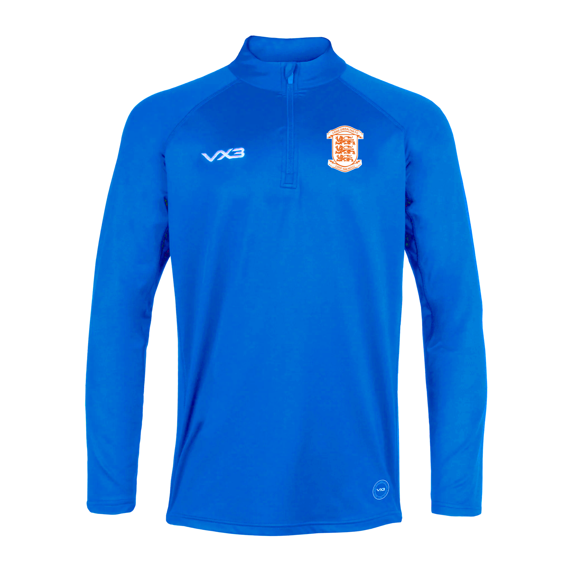 Lions Gibraltar FC Primus Youth Quarter Zip Royal