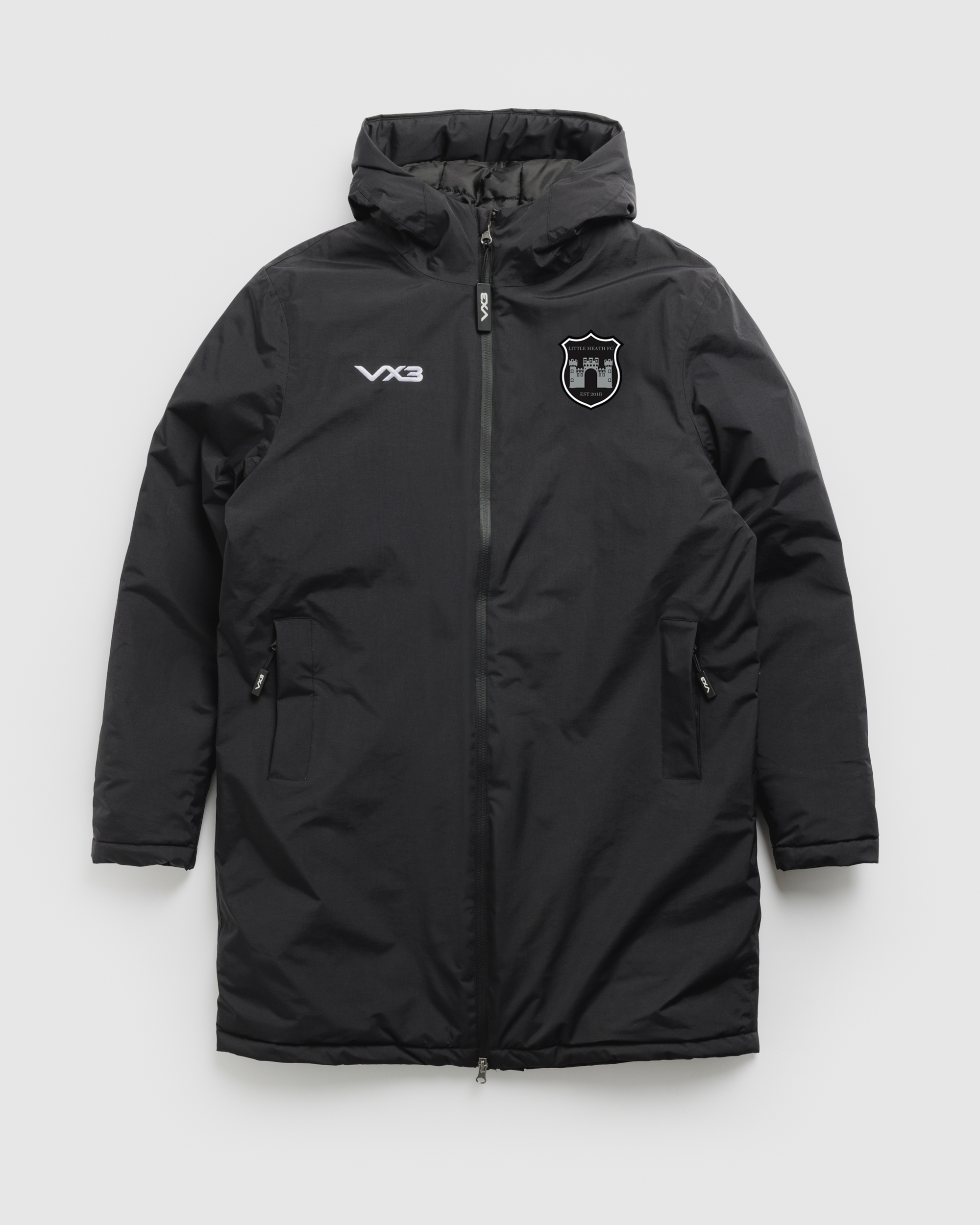 Little Heath FC Nero Managers Jacket