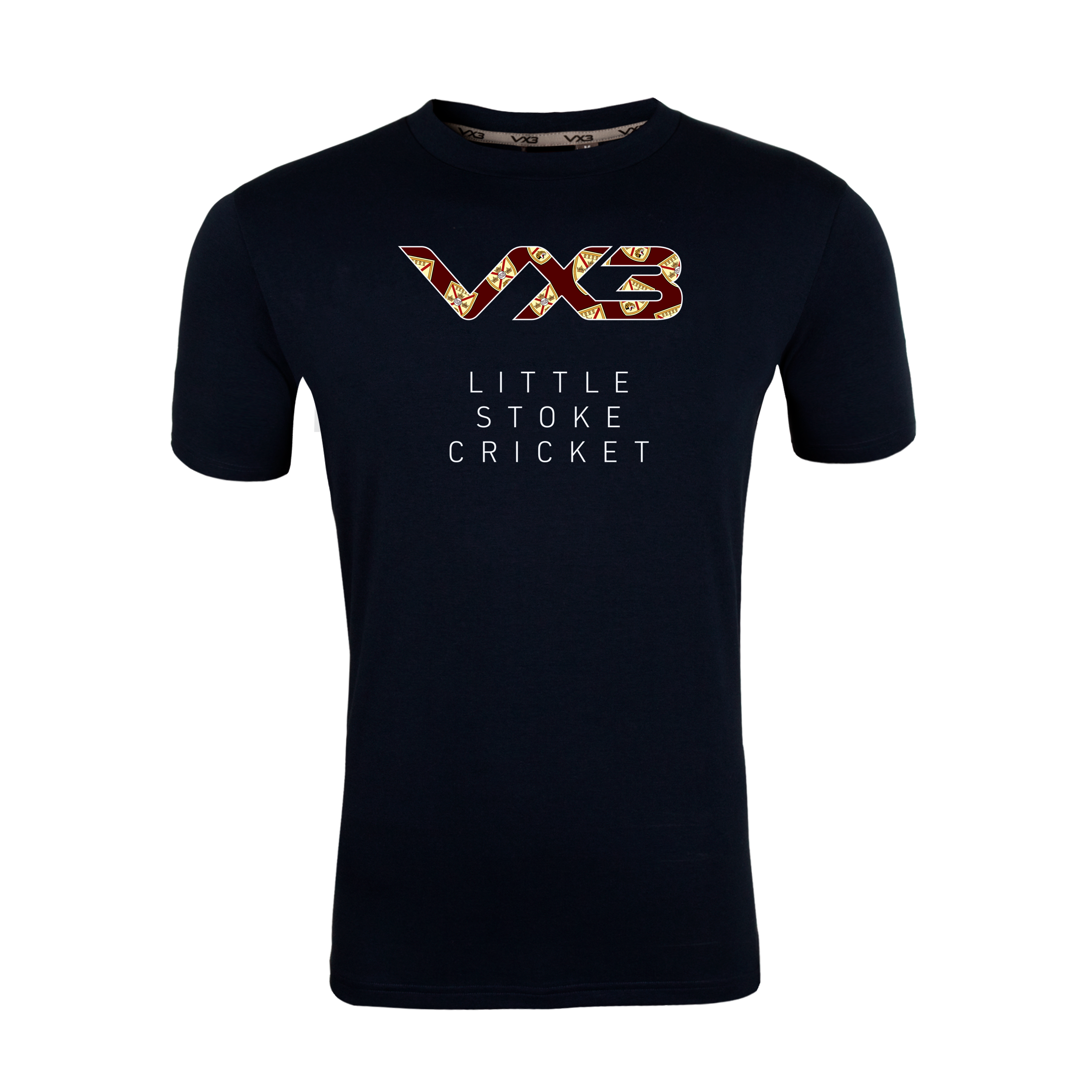 Little Stoke Cricket Club Navy Womens Invicta Tee