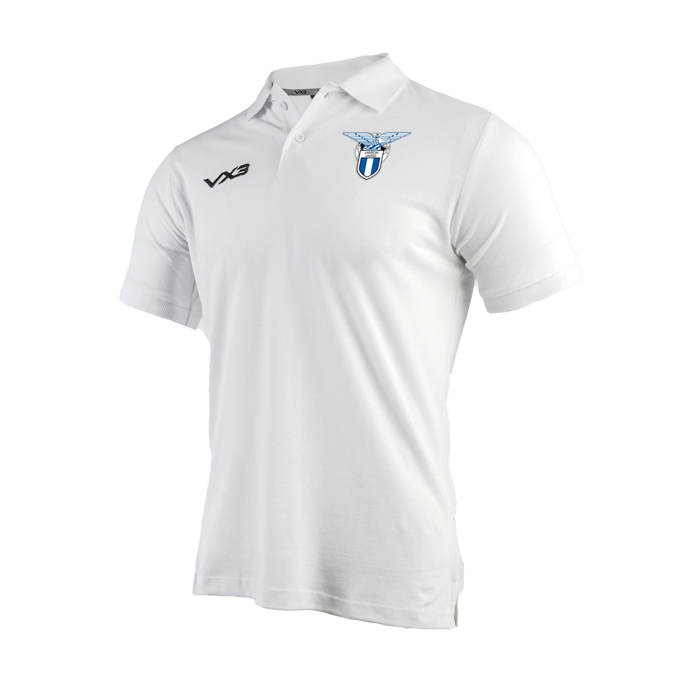 Liverton United FC Primus Polo Shirt White