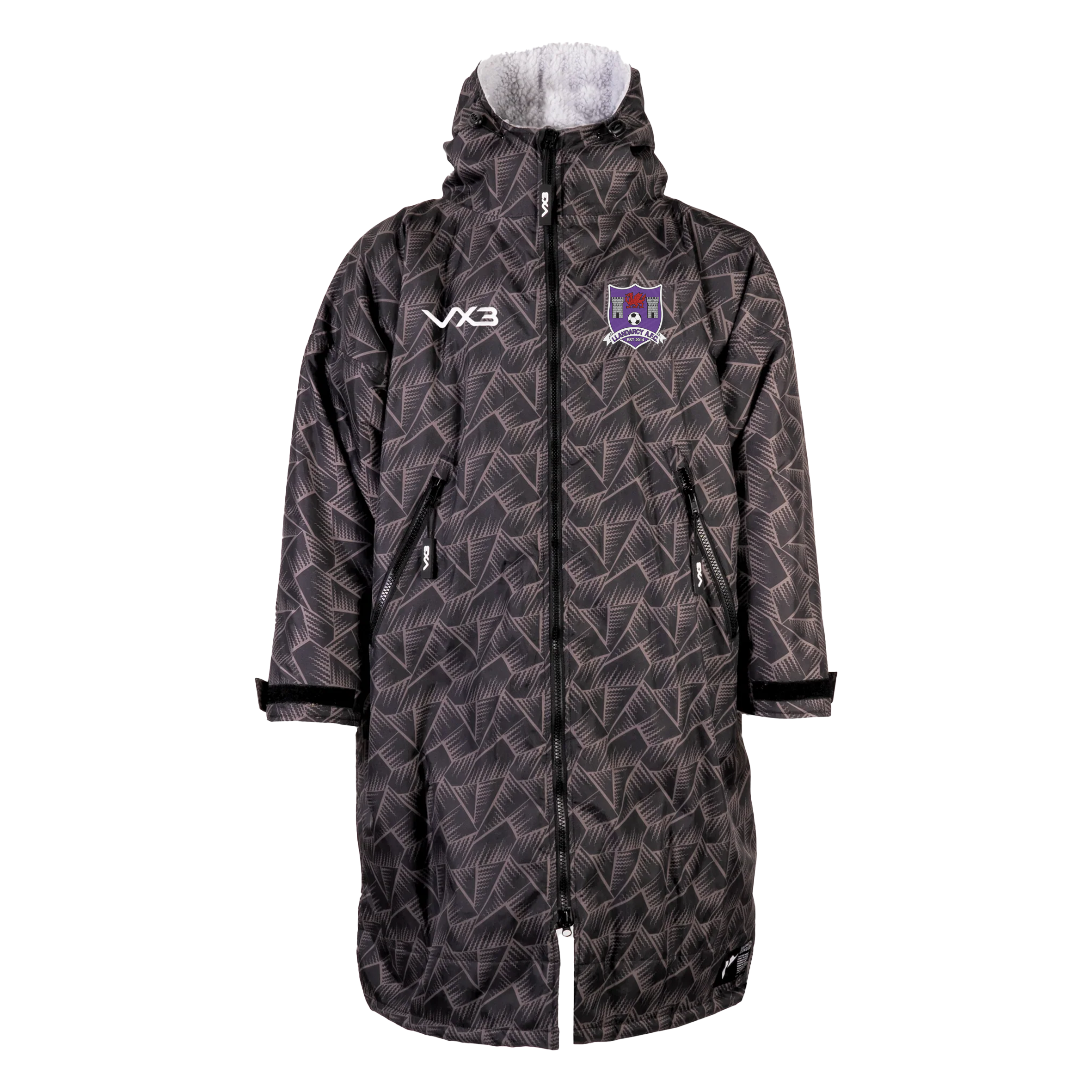 Llandarcy AFC Duro Elite Sports Robe Storm/Grey Kids