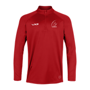 Llanelli Athletics Primus Quarter Zip Red
