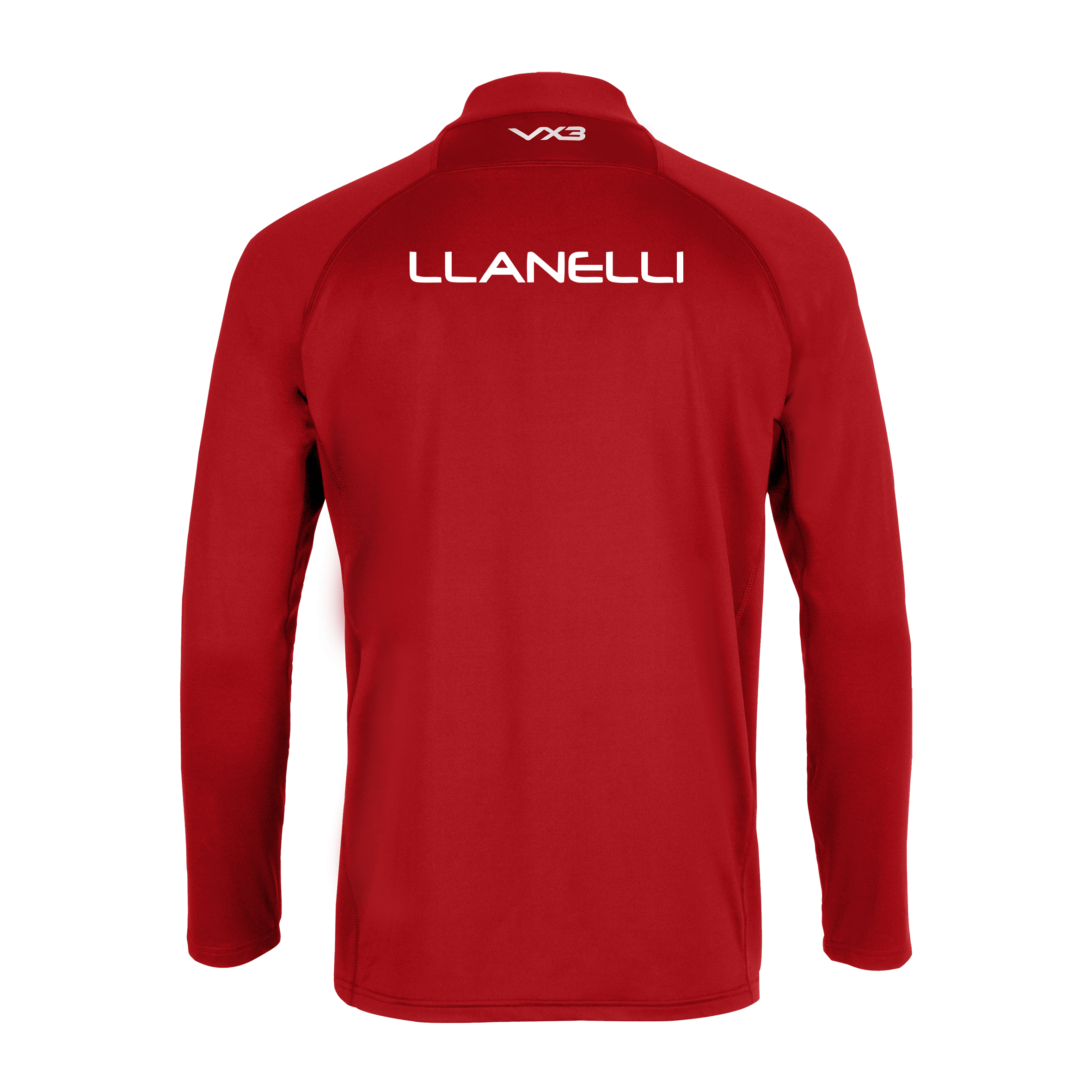 Llanelli Athletics Primus Quarter Zip Red