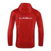 Llanelli Athletics Primus Youth Rain Jacket Red