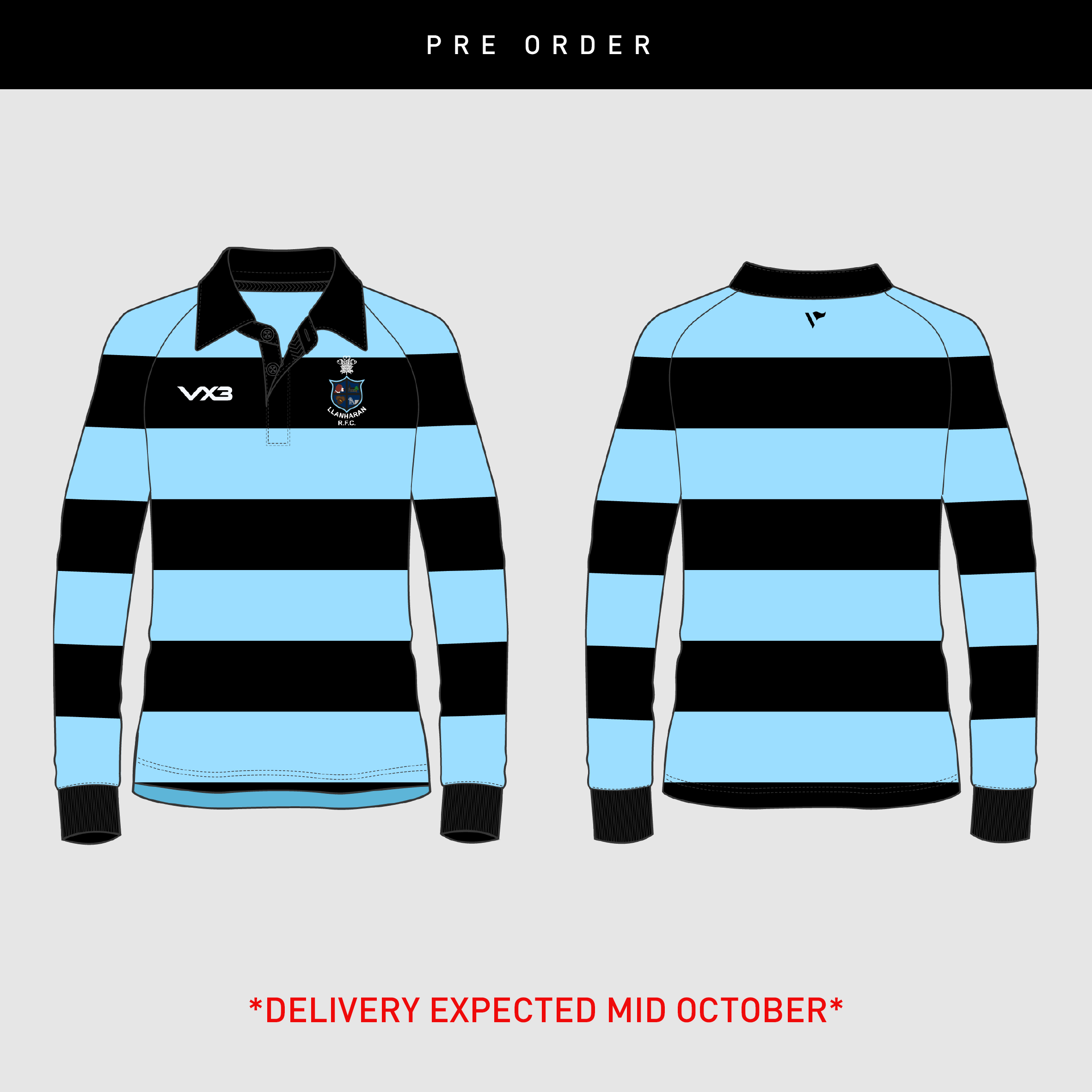 Llanharan RFC 26/27 LS Heritage Jersey