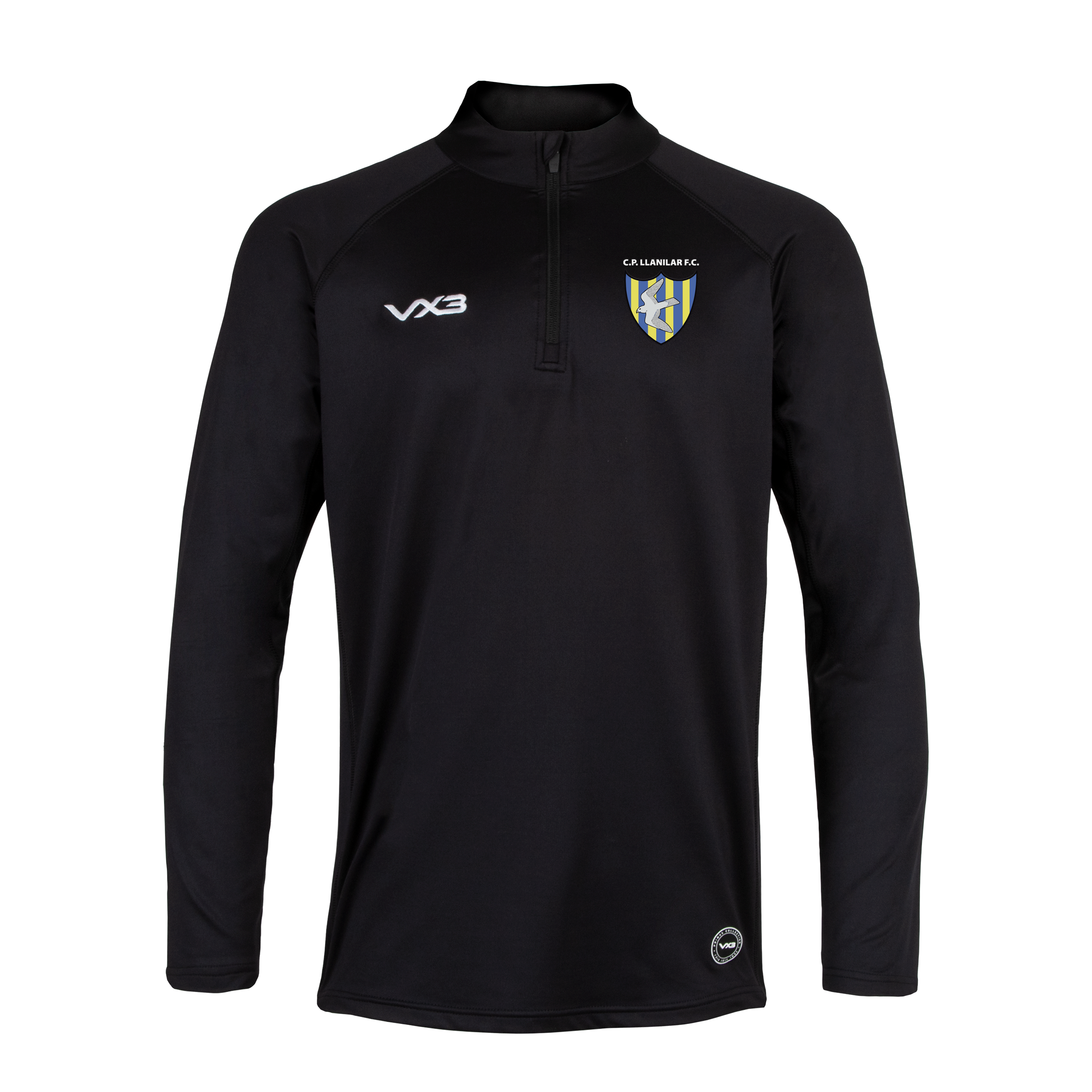 Llanilar FC Black Primus Quarter Zip
