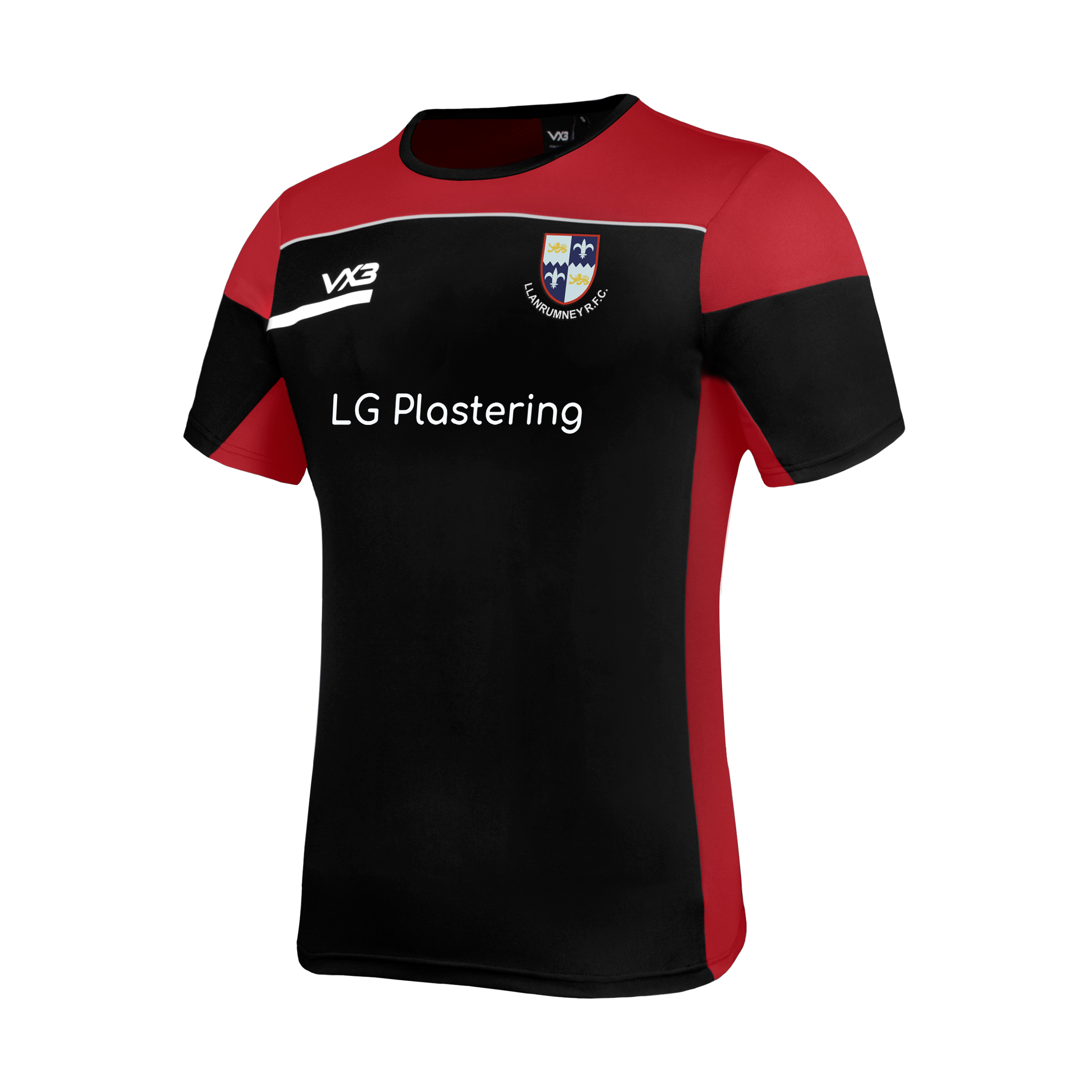 Llanrumney RFC Black Opus Tee