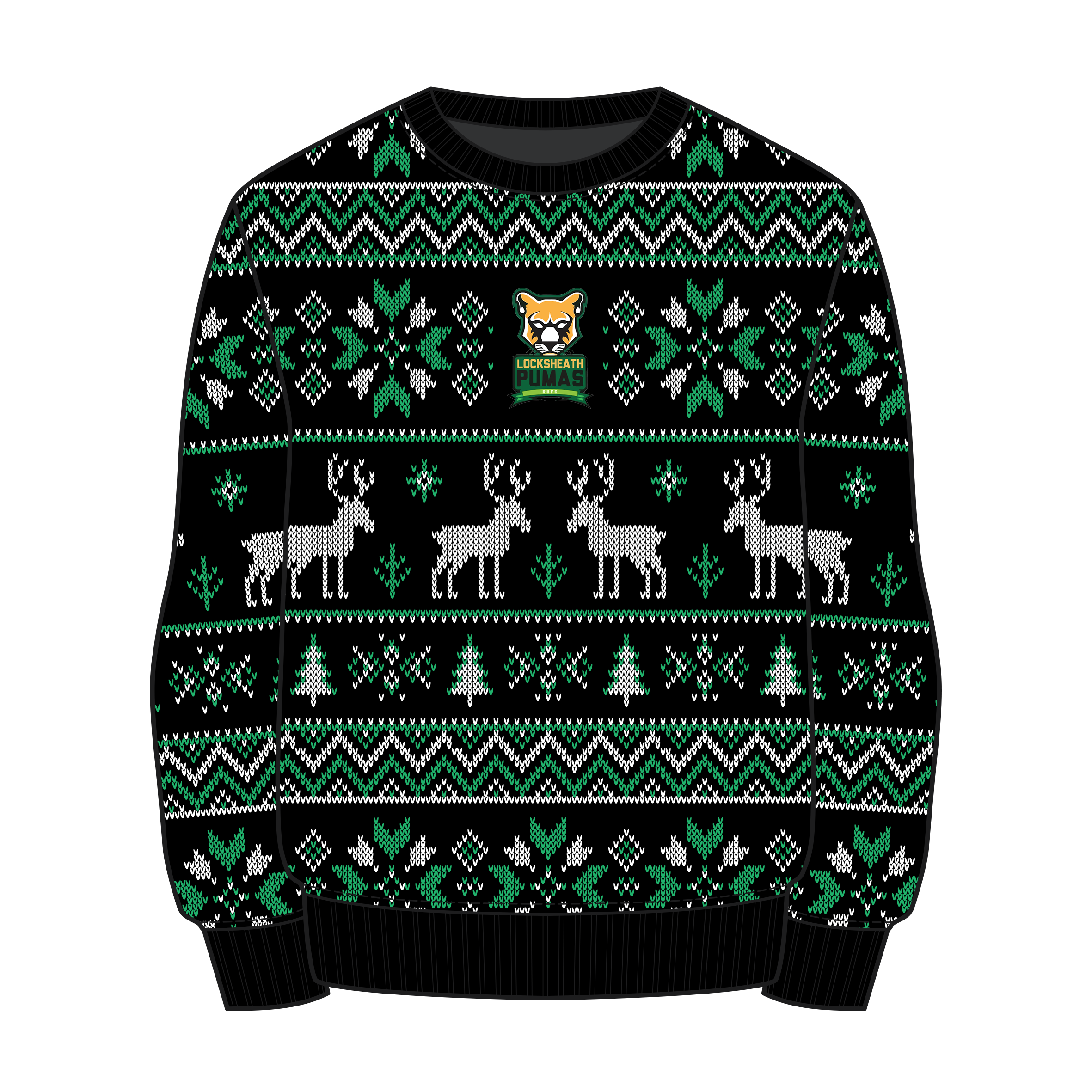 Locksheath Pumas Rugby Club Christmas Jumper