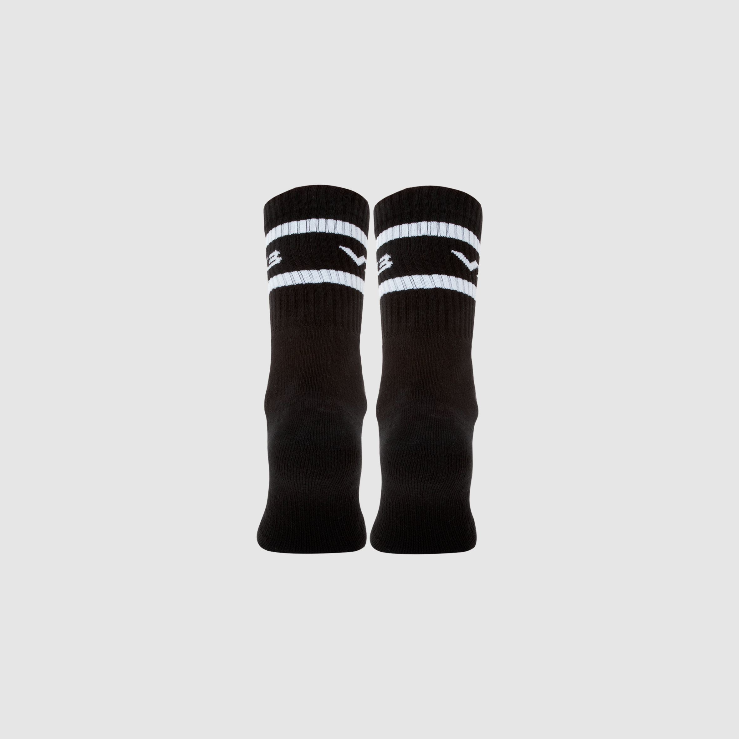 Logo Crew Sock Black