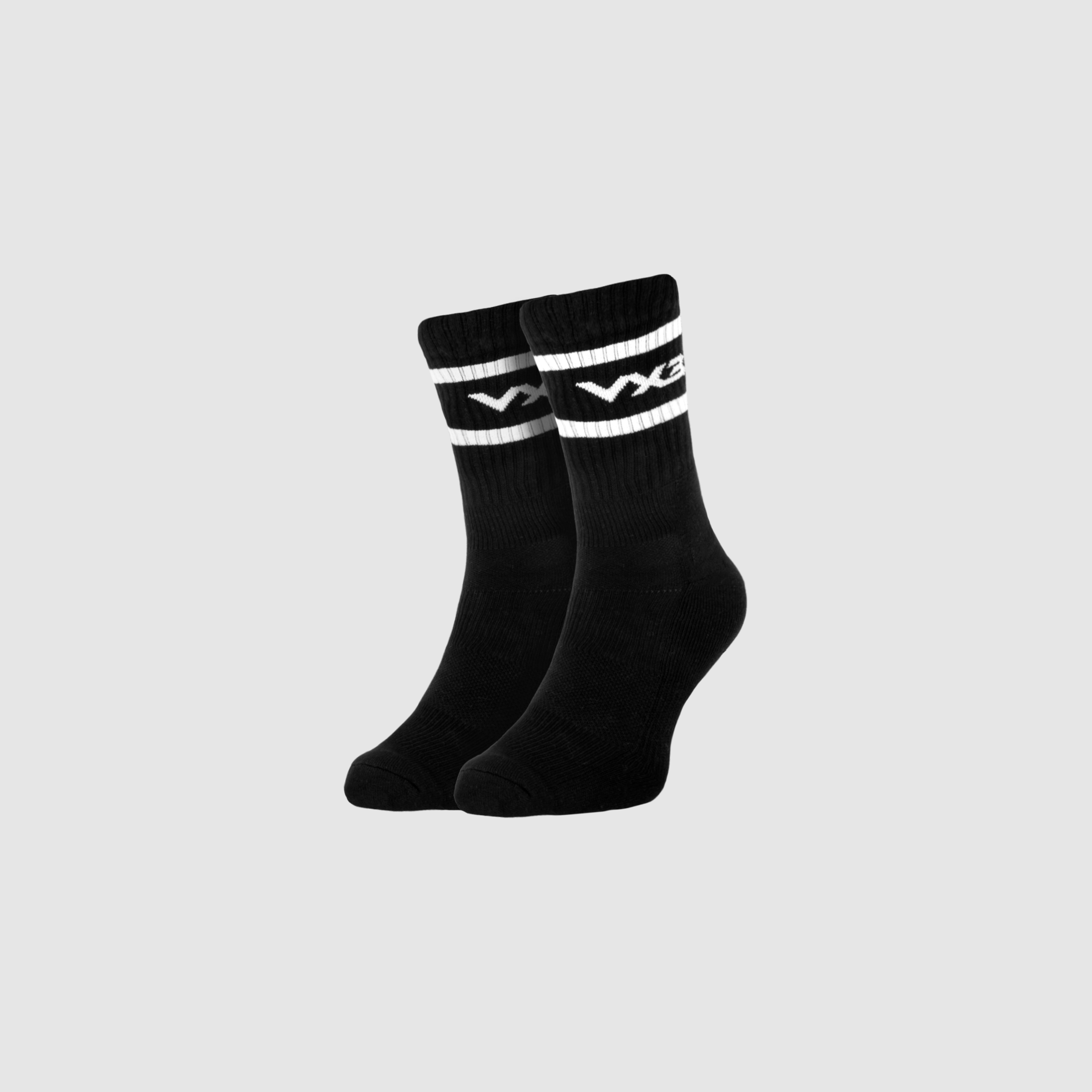 Logo Crew Sock Black