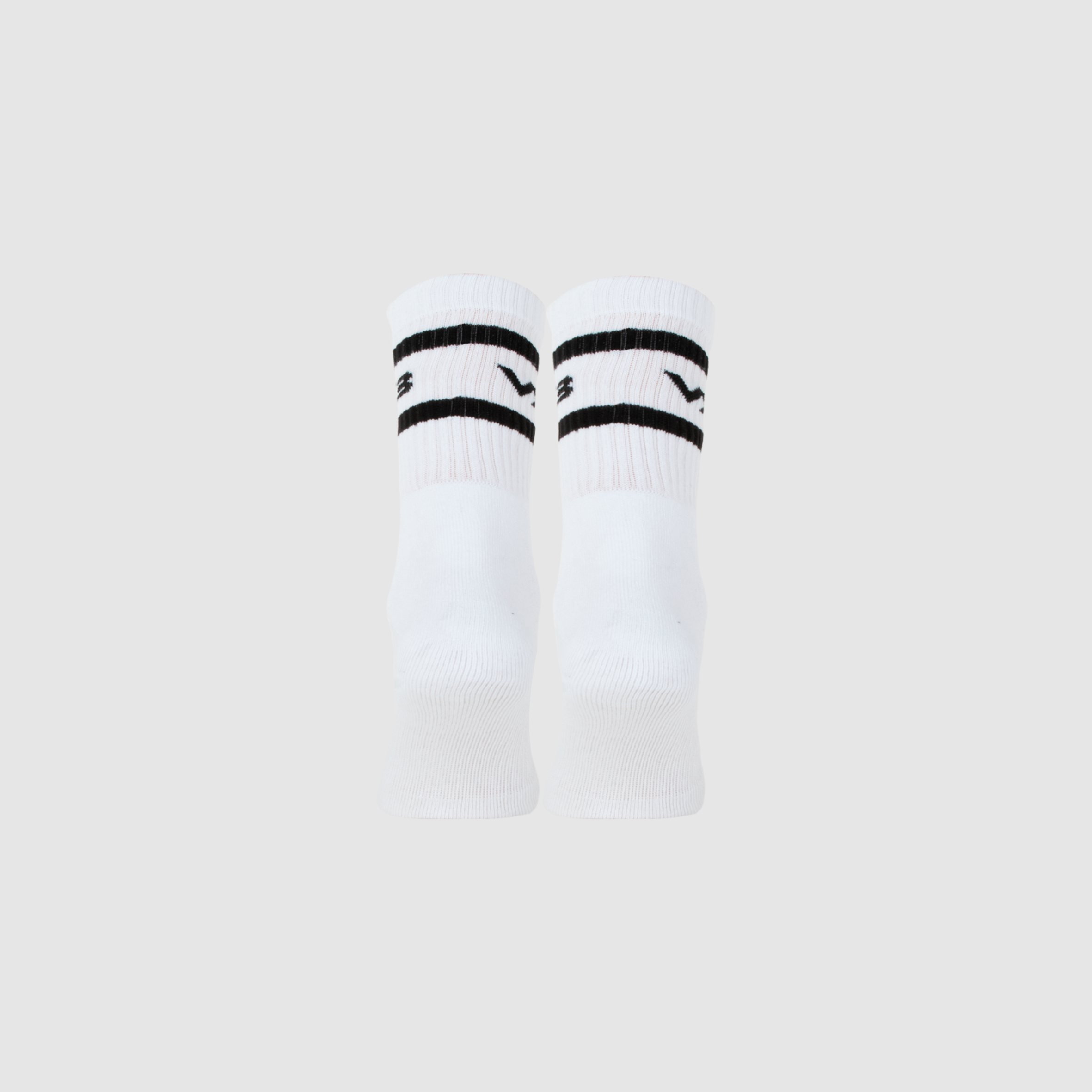 Logo Crew Sock White