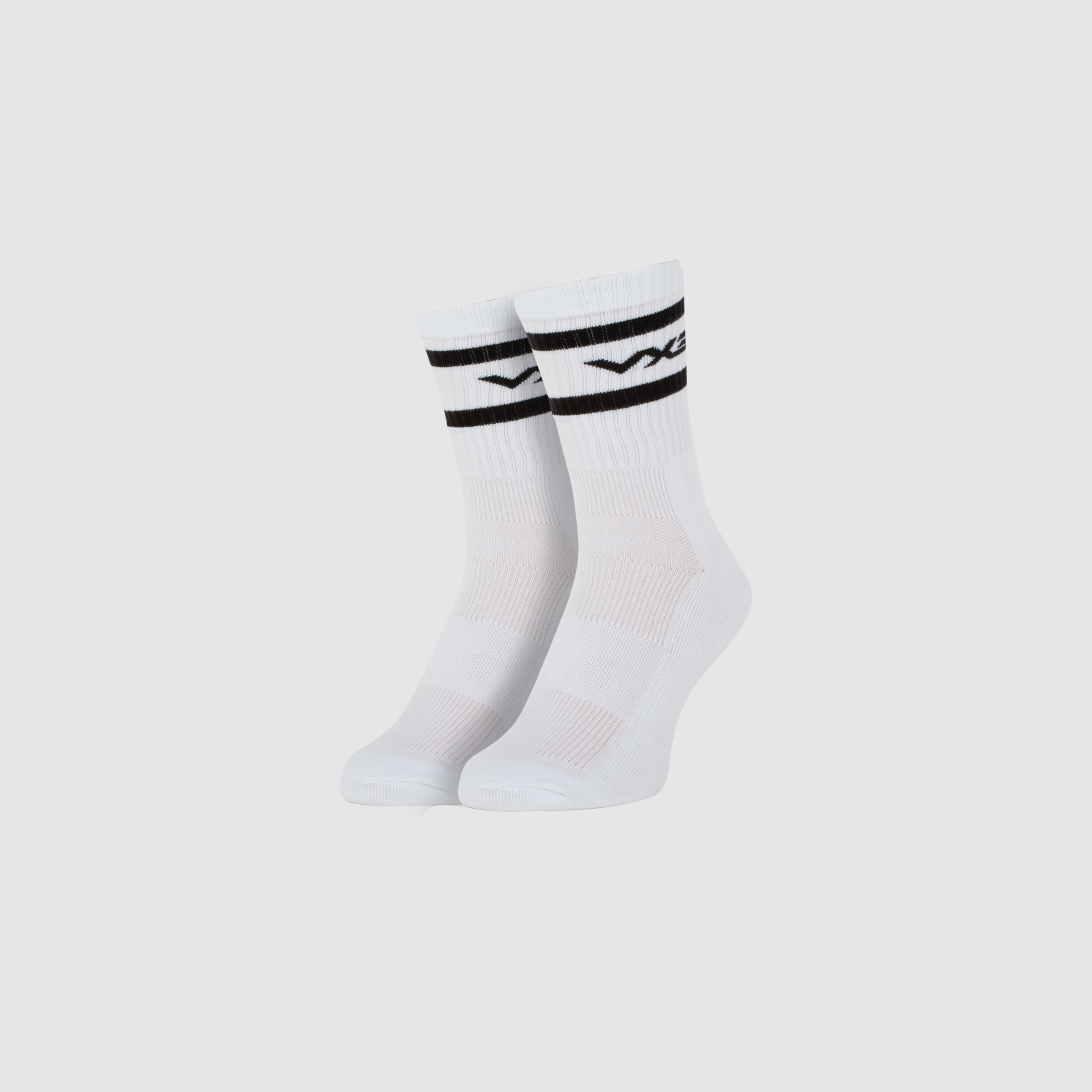 Logo Crew Sock White