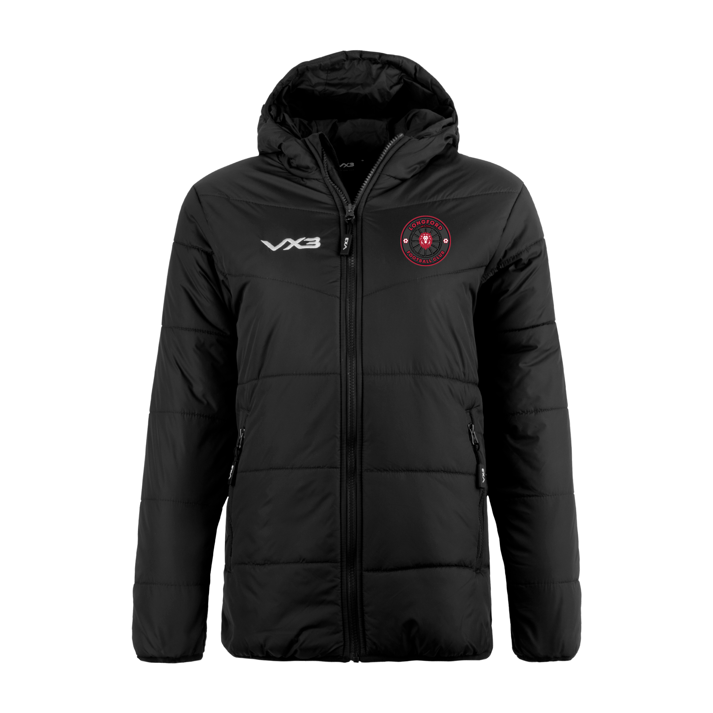 Longford FC Lorica Quilted Jacket Ladies