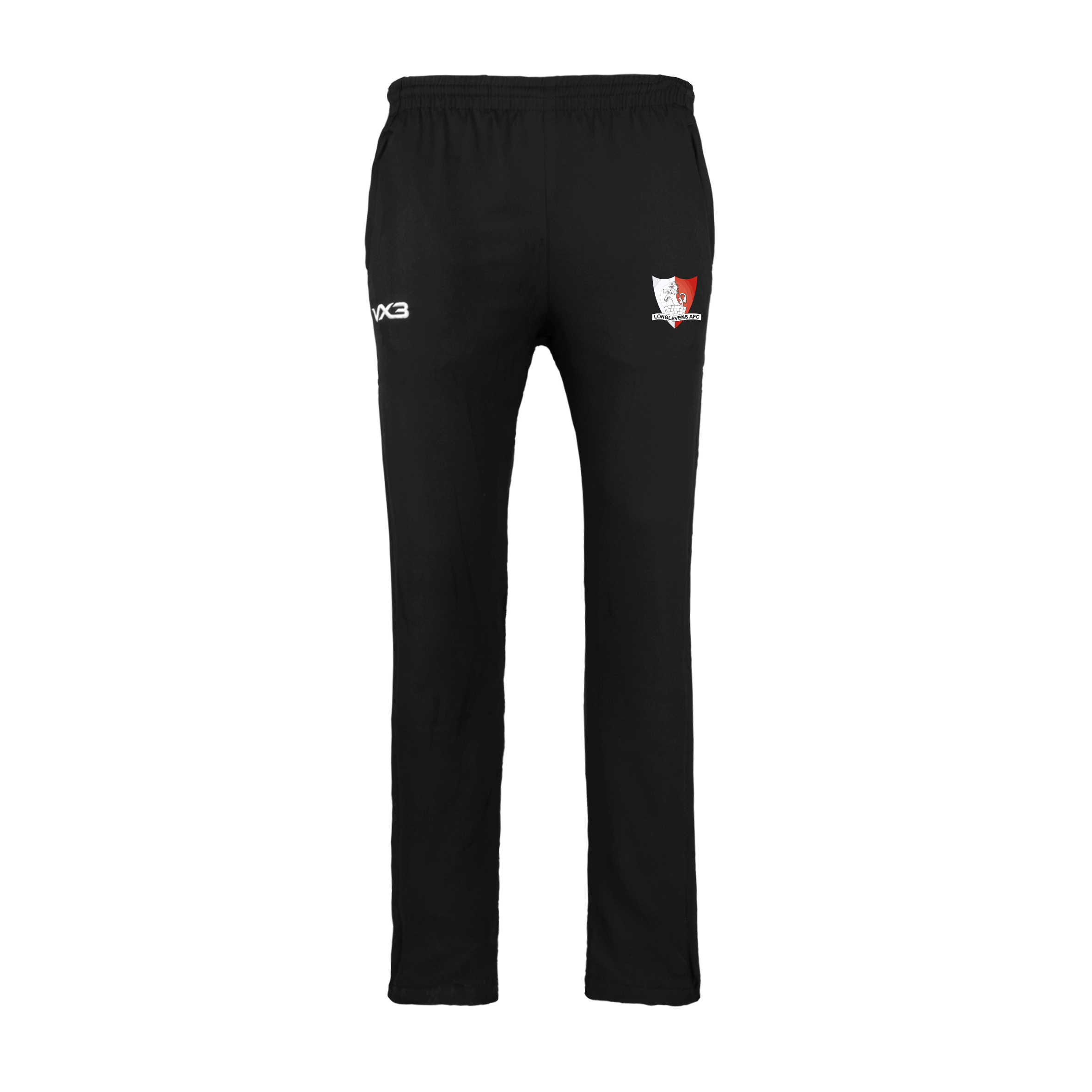 Longlevens AFC Braca Trackpant Black Youth