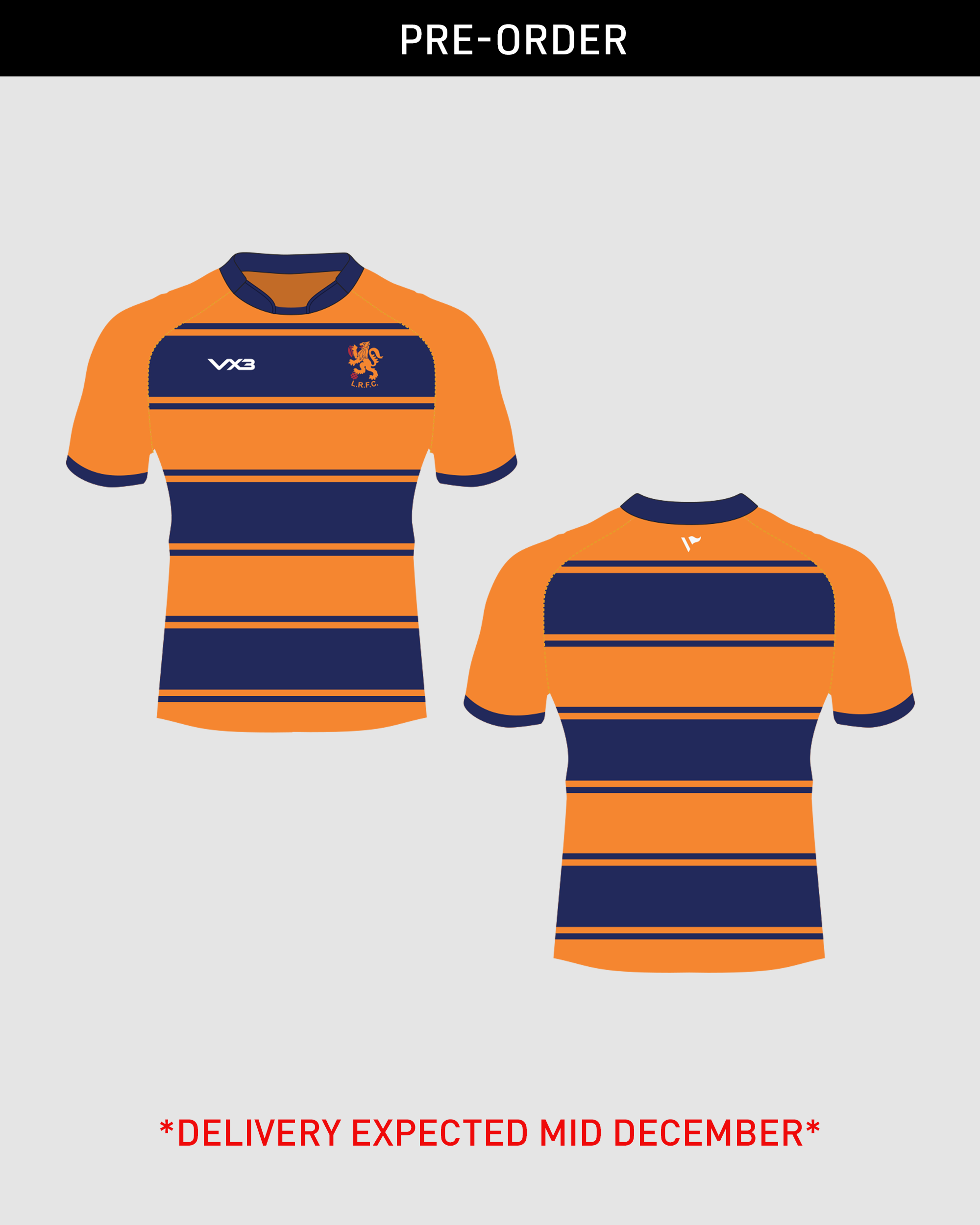 Loughborough RFC 26/27 Rugby Semi-fit Jersey