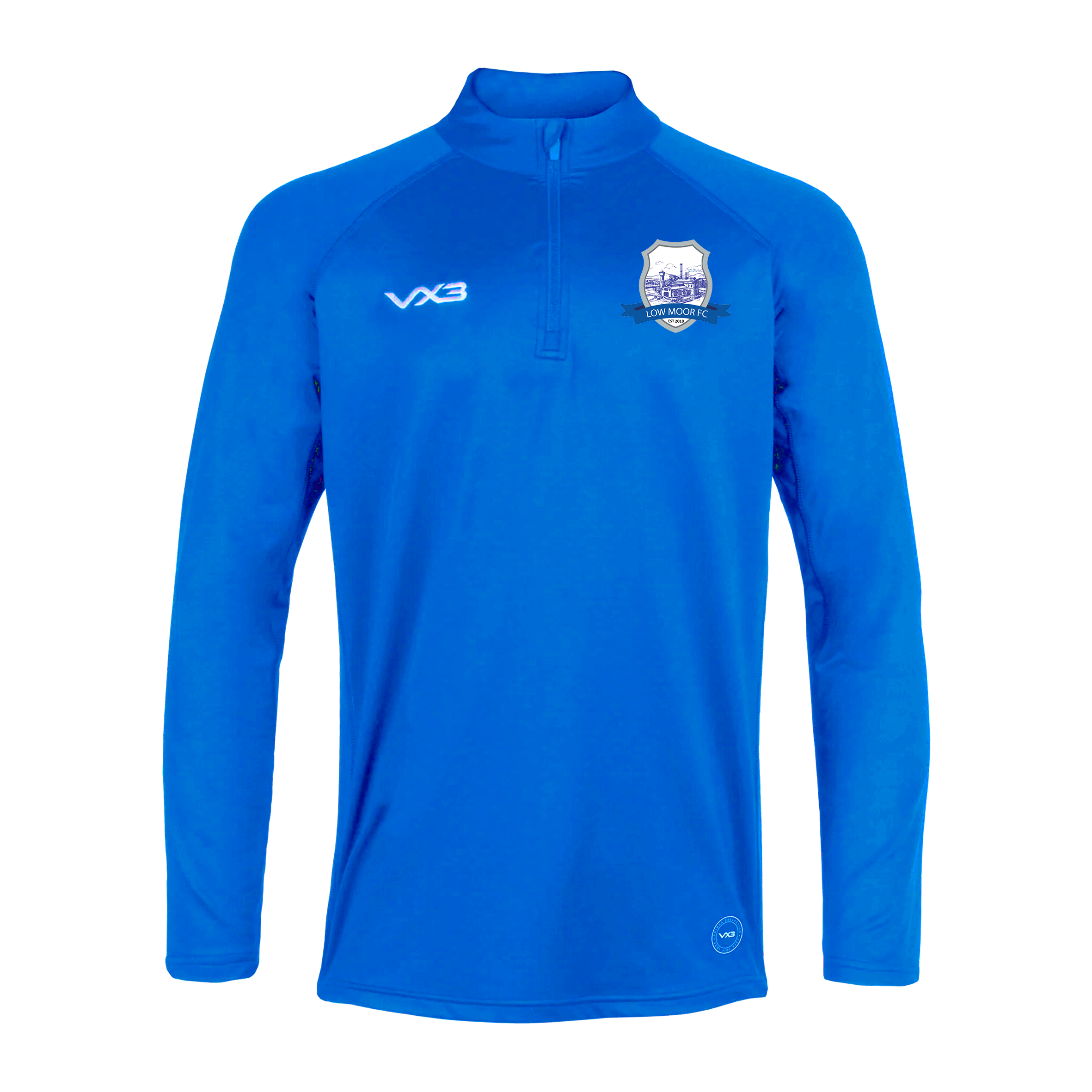 Low Moor FC Royal Primus Youth Quarter Zip
