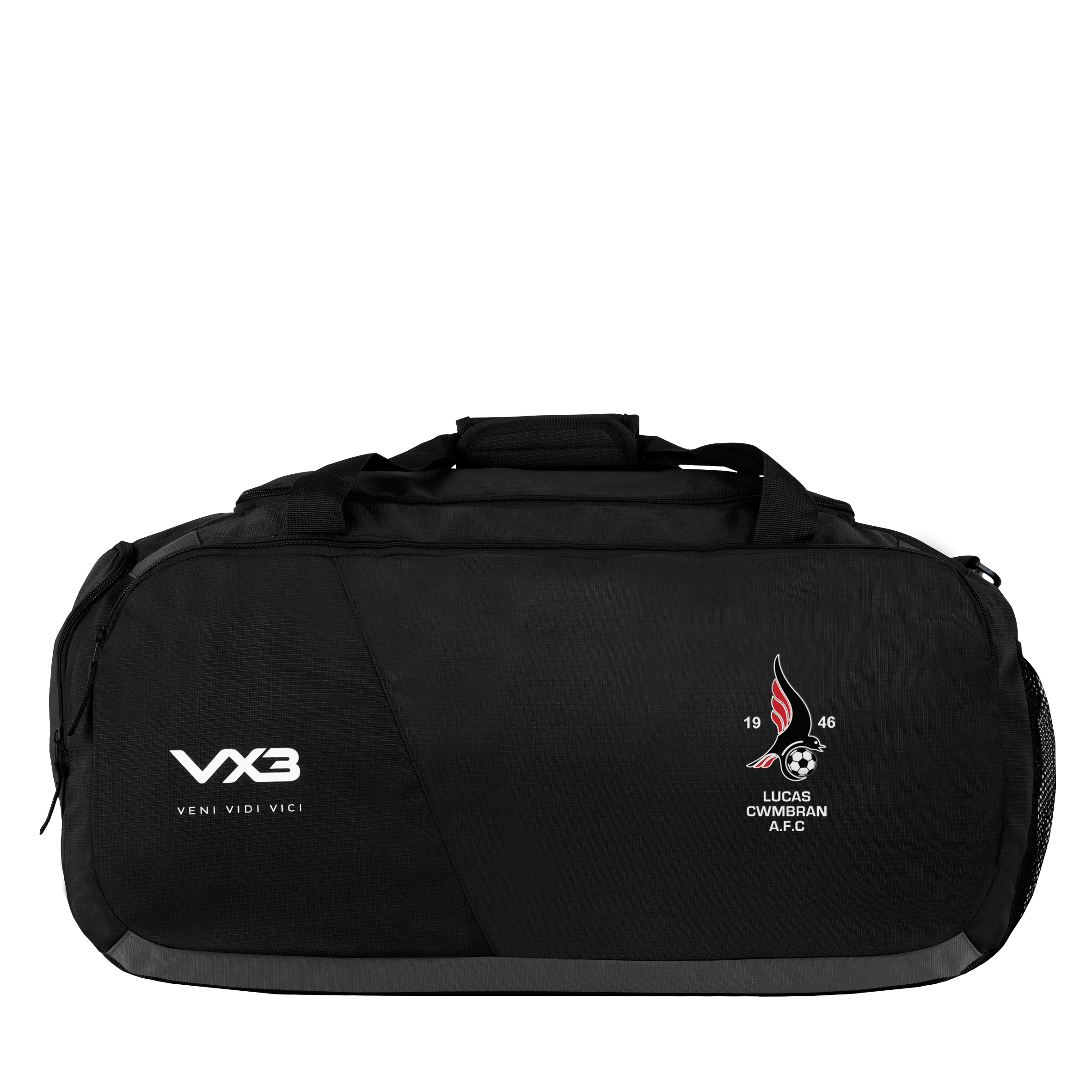 Lucas Cwmbran AFC Performance Kit Bag Black/Dark