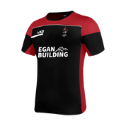 Lucas Cwmbran AFC Black/Red Opus Tee