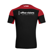 Lucas Cwmbran AFC Black/Red Opus Tee
