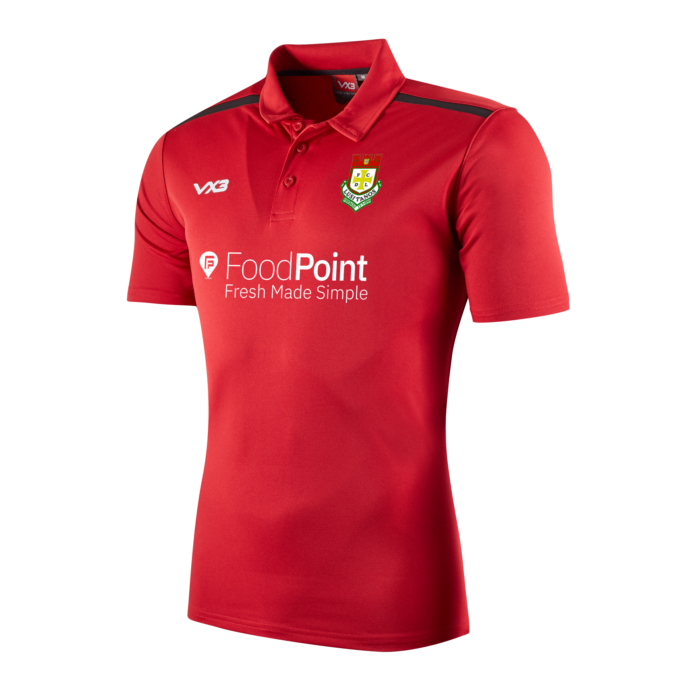 Lusitanos FC Red Fortis Polo