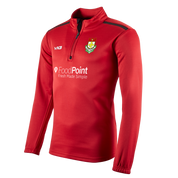 Lusitanos FC Red Fortis Quarter Zip Sweat