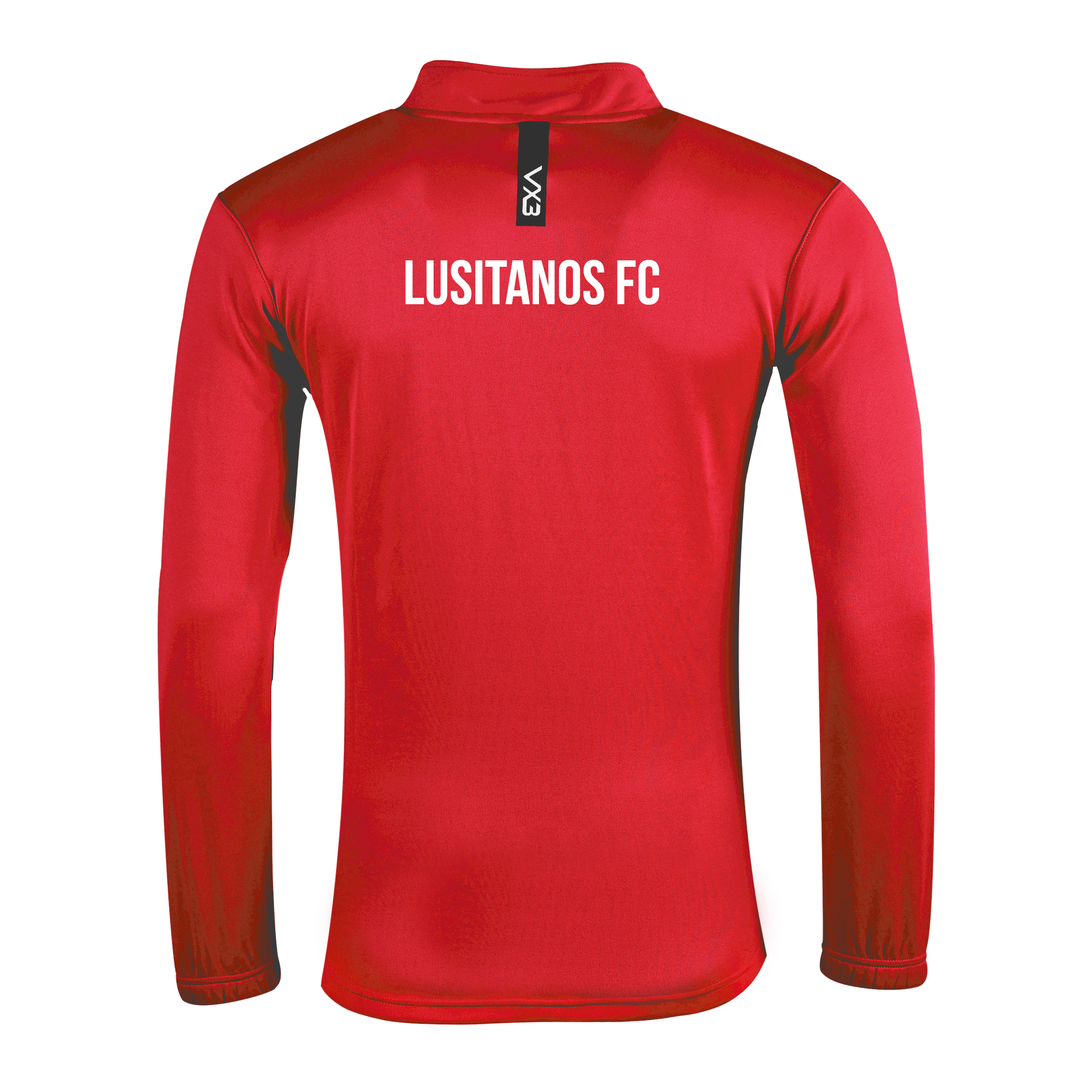 Lusitanos FC Red Fortis Quarter Zip Sweat