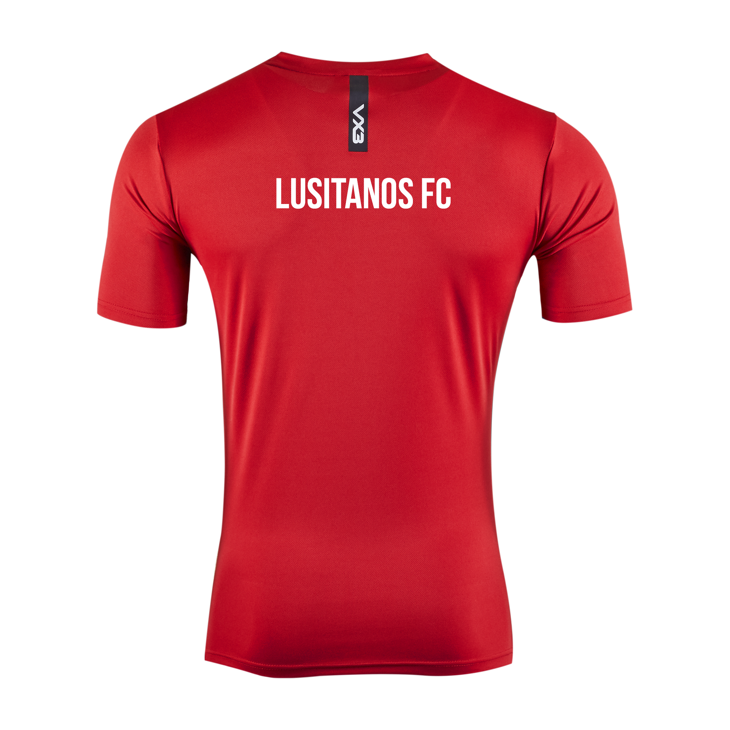 Lusitanos FC Fortis Tee Red/Black