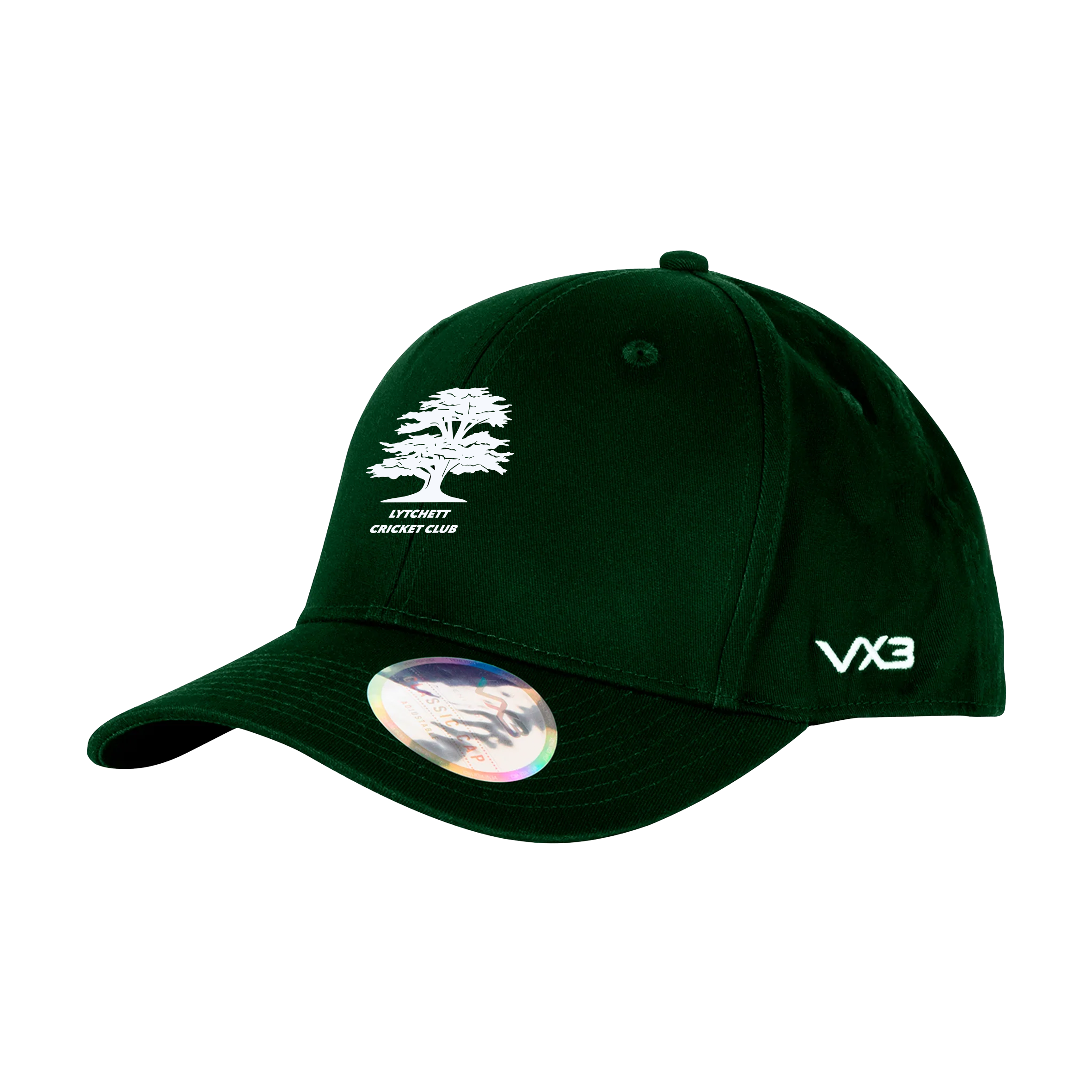 Lytchett Cricket Club Classic Cap Bottle Green