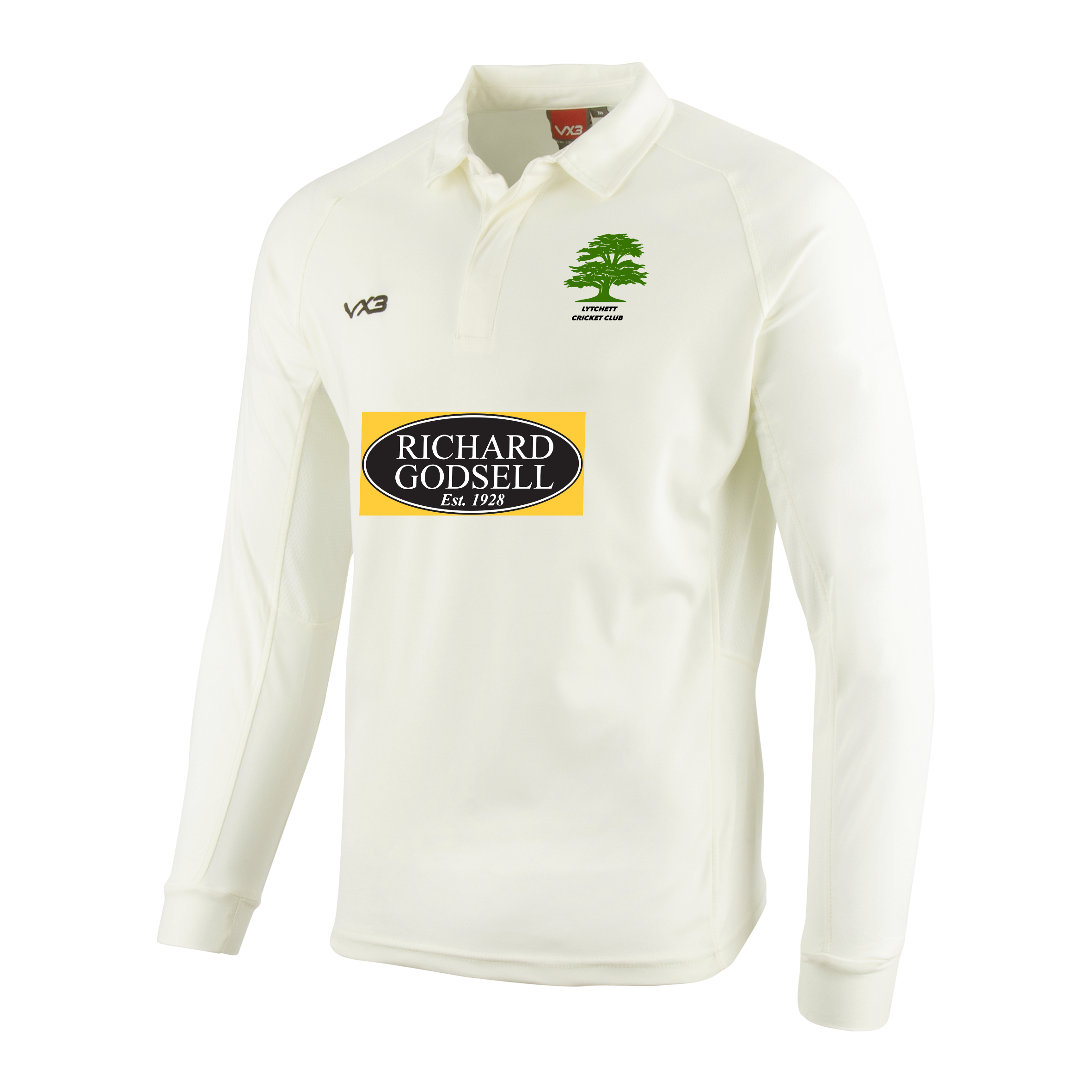 Lytchett Cricket Club Cricket Whites Long Sleeve Shirt