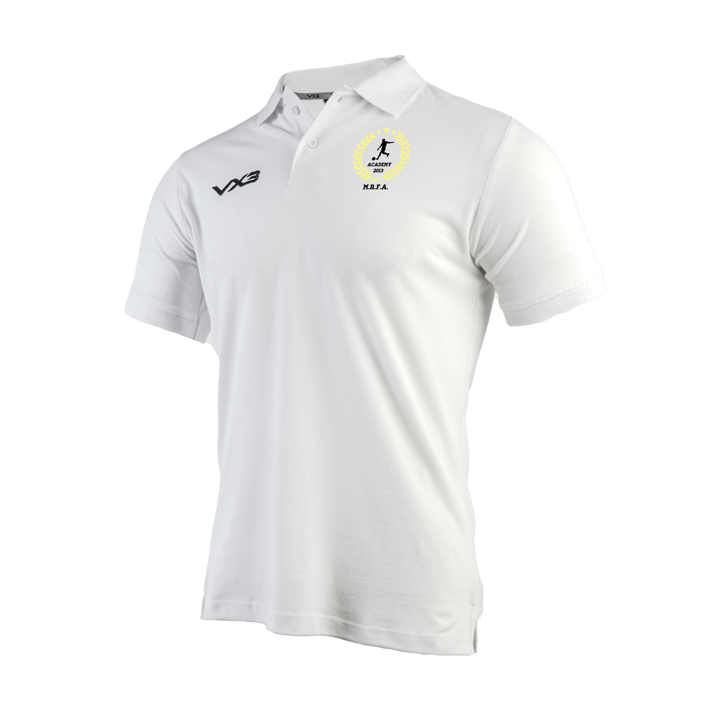 M.R.F.A. Academy Primus Polo Shirt White