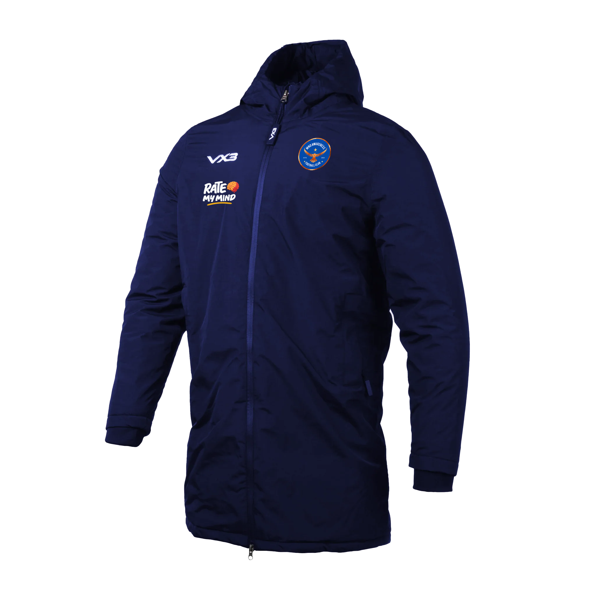 MND Awareness FC Nero Managers Jacket