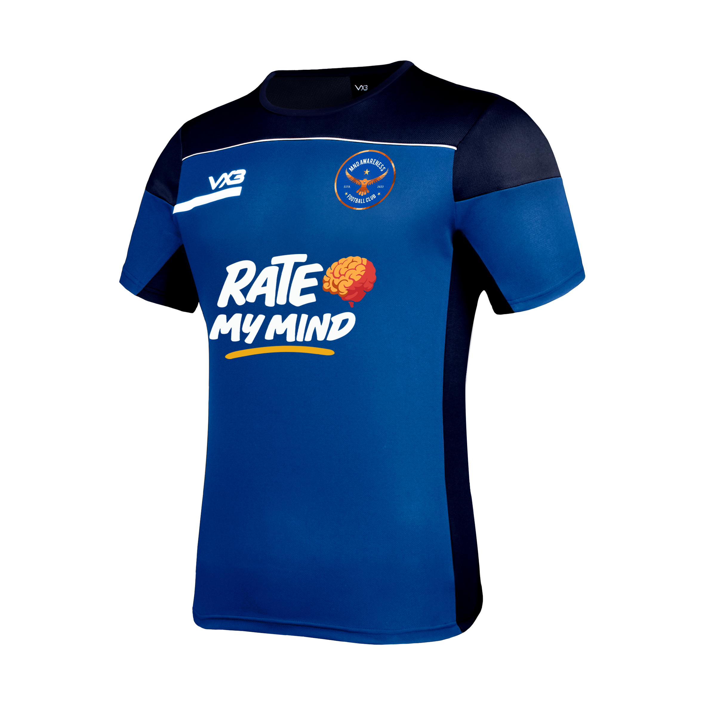 MND Awareness FC Opus Tee - Royal Navy