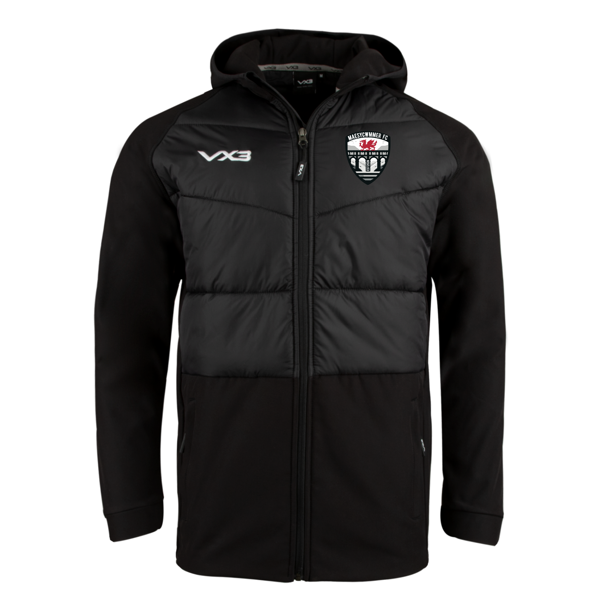 Maesycwmmer FC Tempest Hybrid Jacket